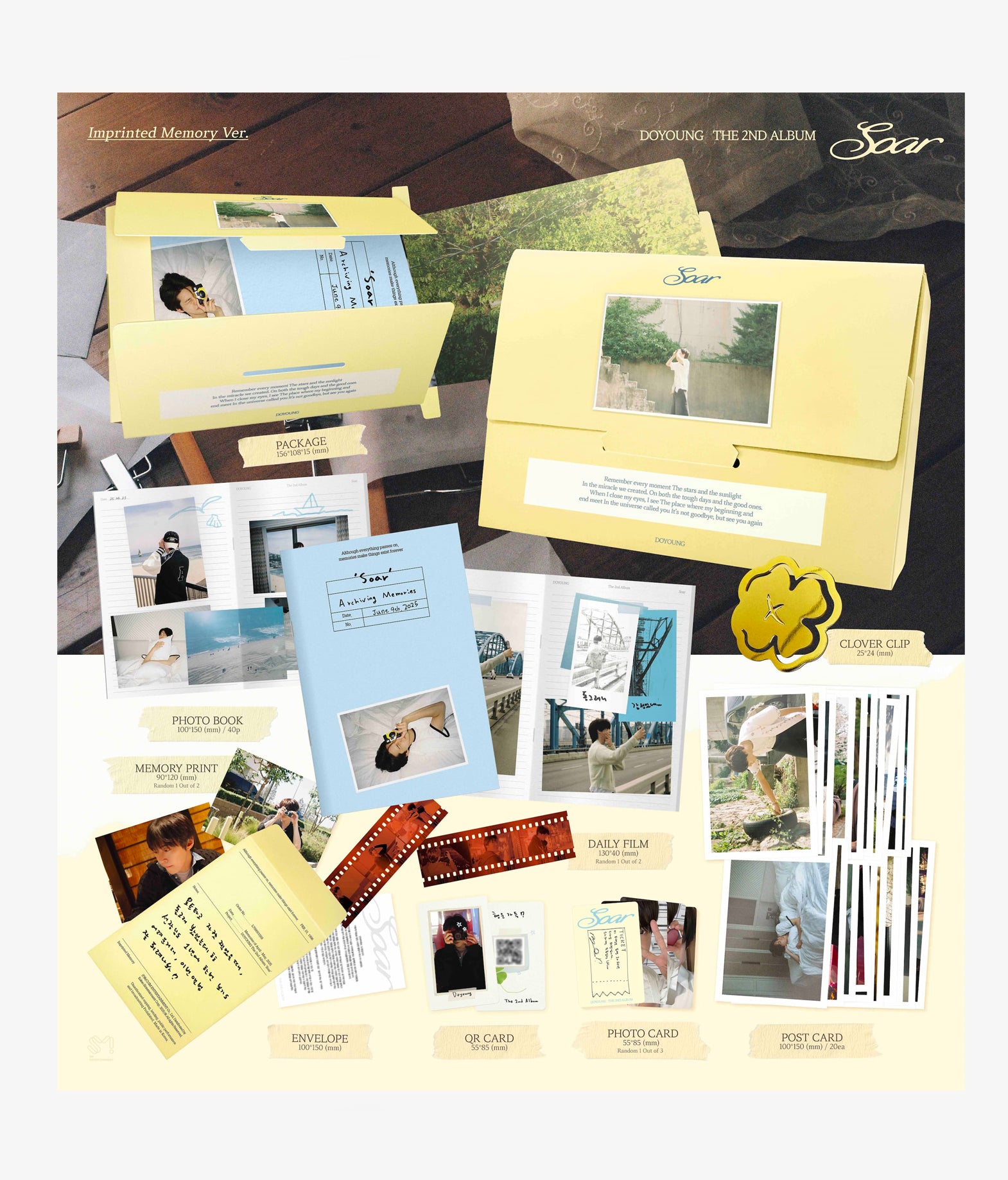 NCT Doyoung - Soar (Imprinted Memory ver.) Smart Album