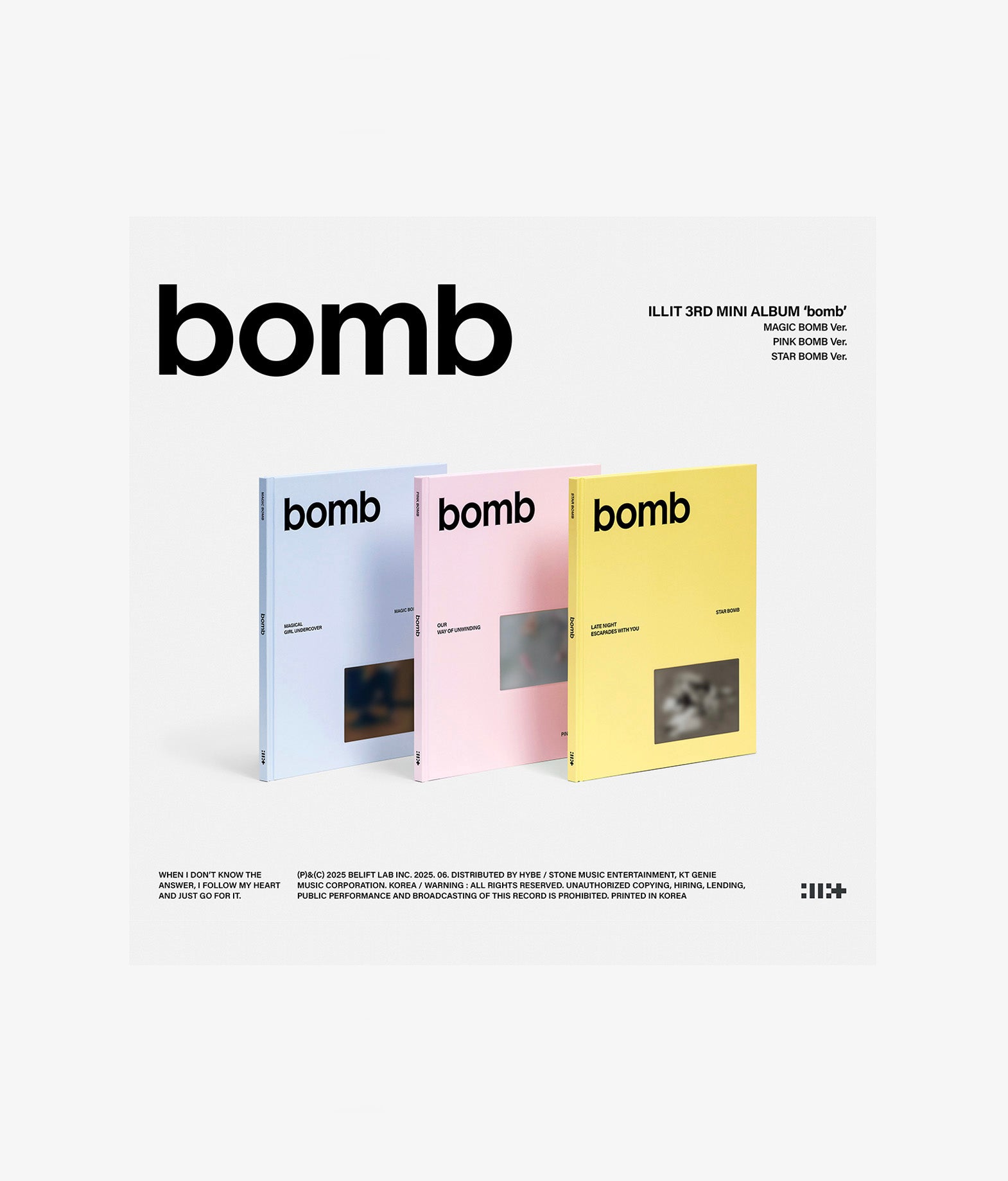 ILLIT - Bomb (Random ver.)