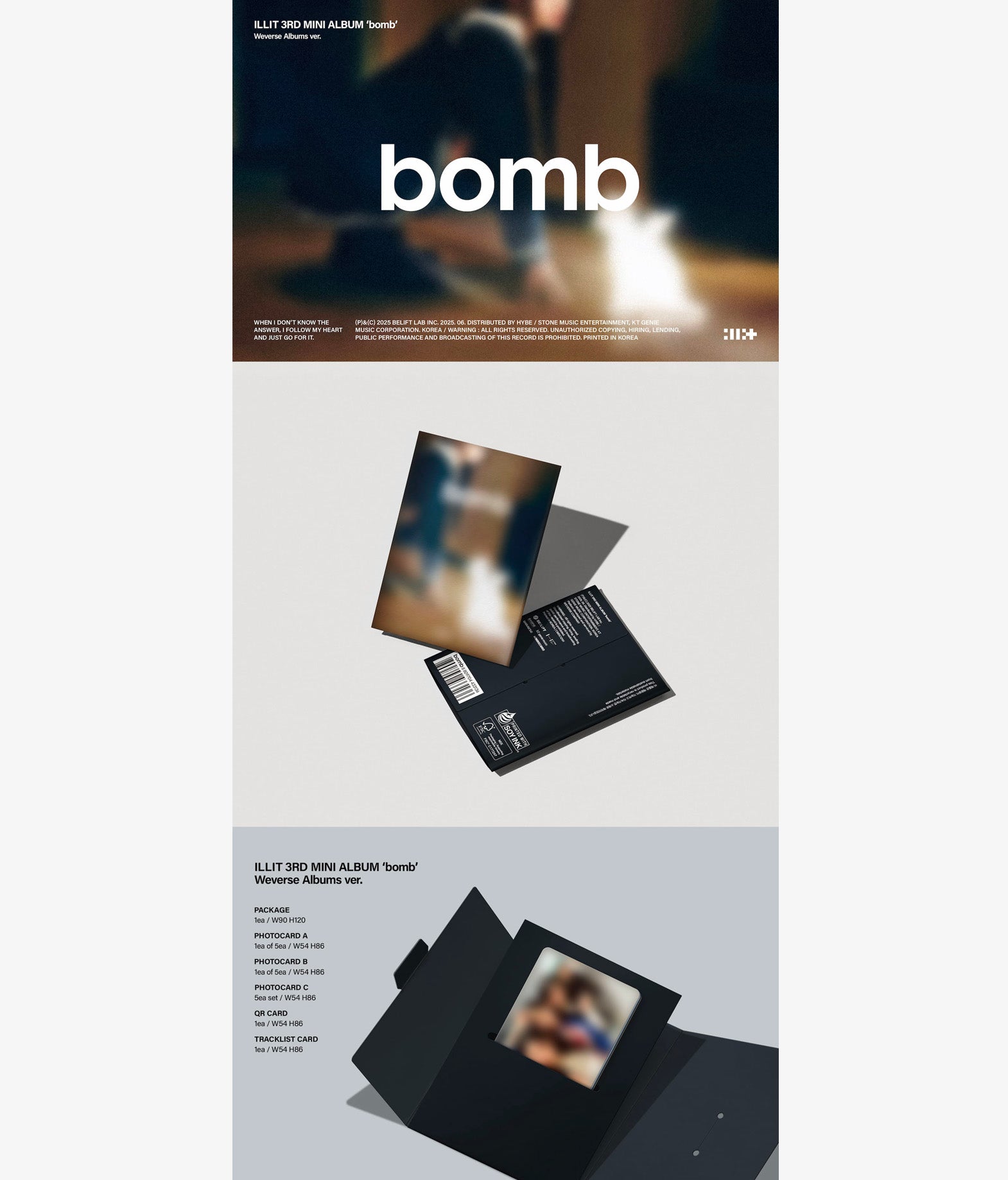 ILLIT - Bomb (Weverse album)
