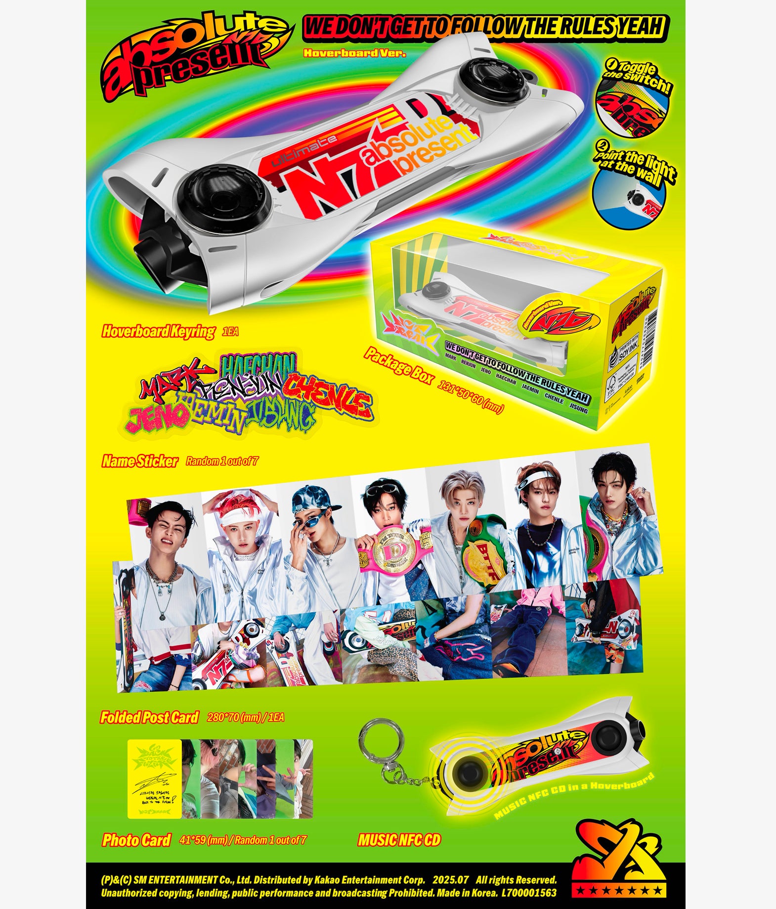 NCT Dream - Go Back To The Future (Hoverboard Ver.)(Smart Album)