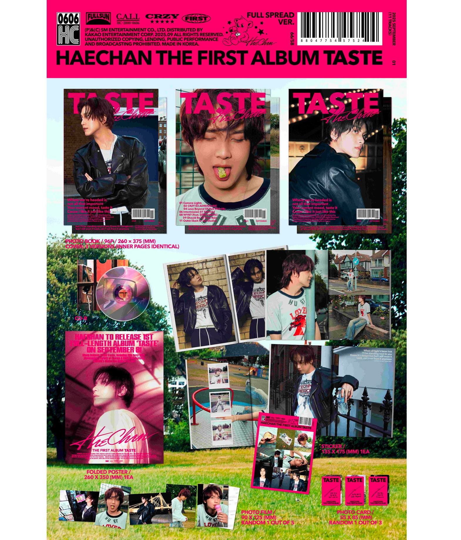 NCT Haechan - Taste (Spread ver.)