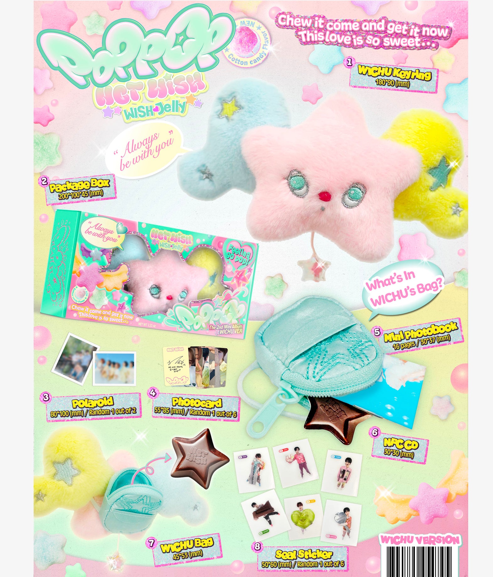 NCT Wish - poppop (Wichu ver.)