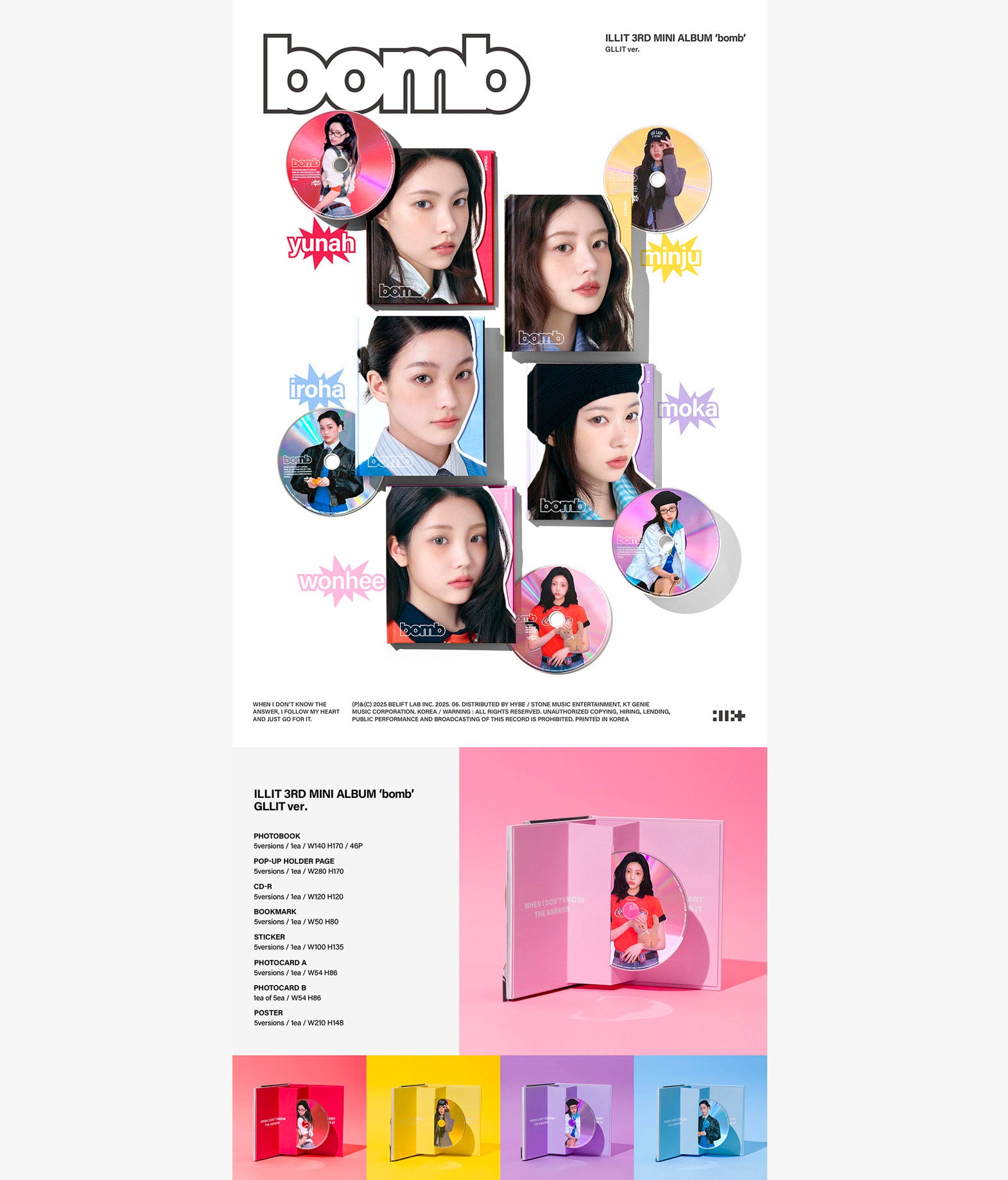 ILLIT - Bomb (GLLIT ver.)