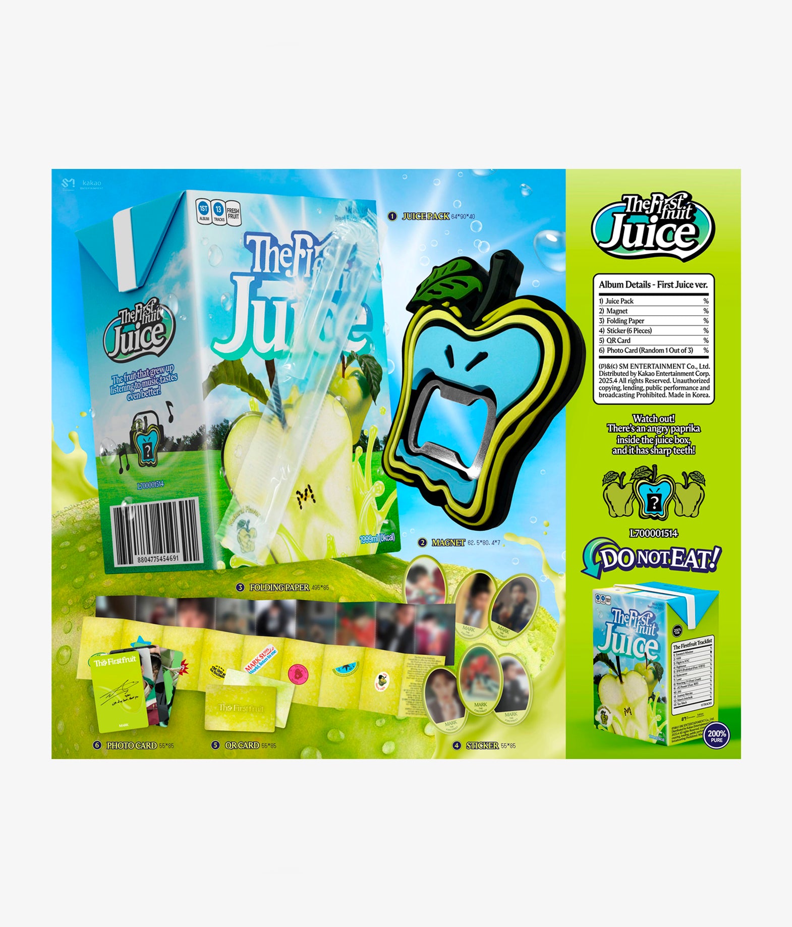 NCT Mark - The Firstfruit (First Juice ver.)