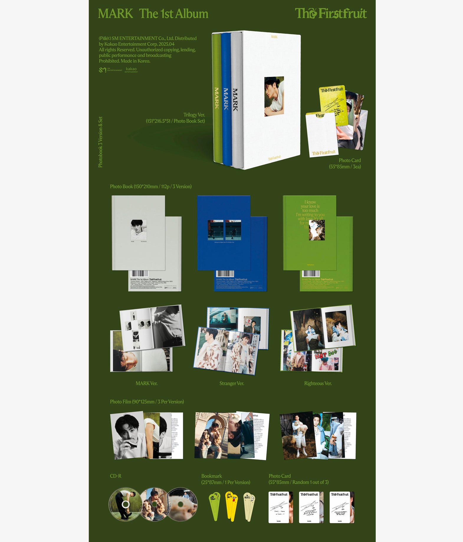 NCT Mark - The Firstfruit (Photobook ver.)