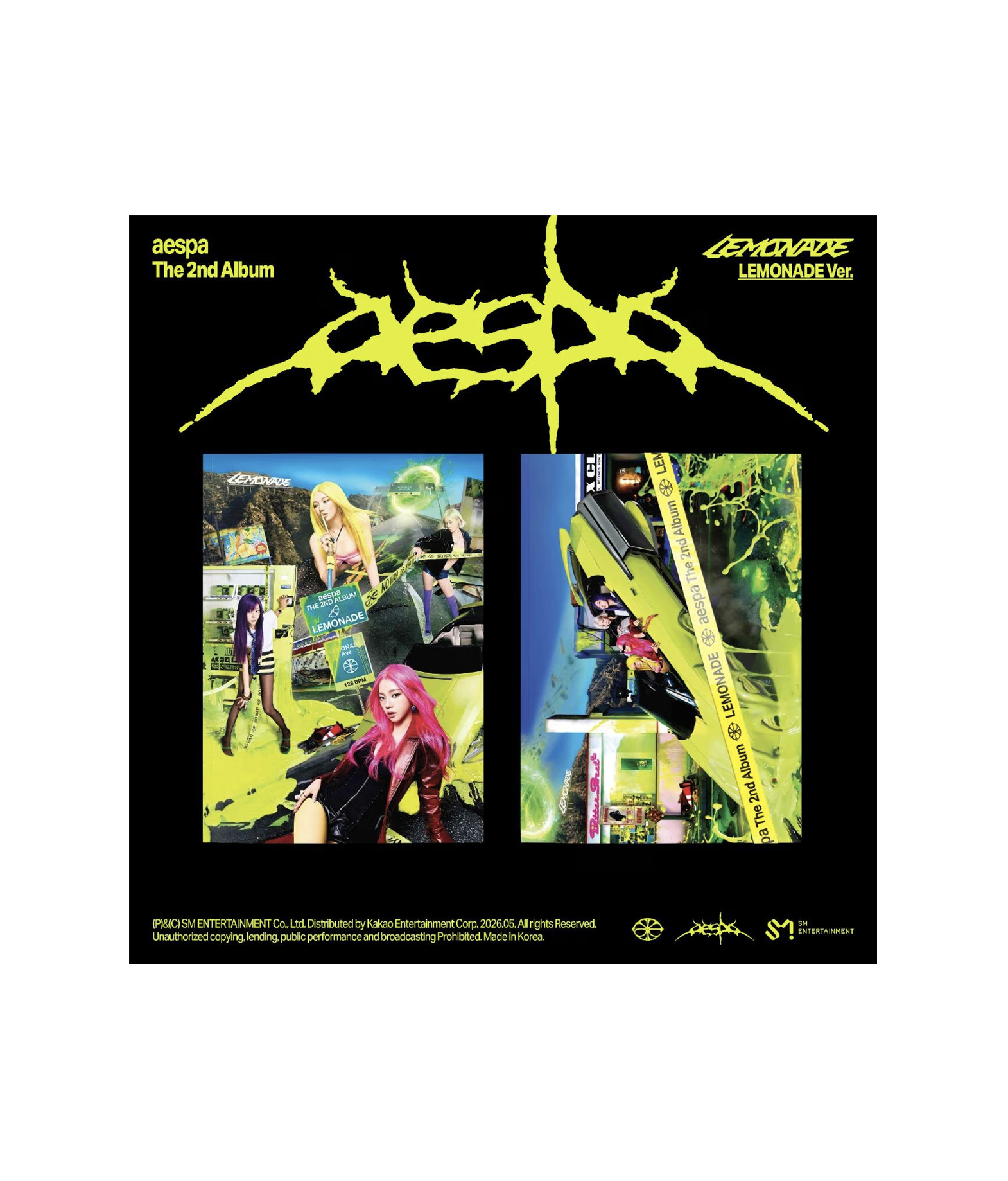 aespa 2nd Full Album [LEMONADE] (Lemonade ver.)
