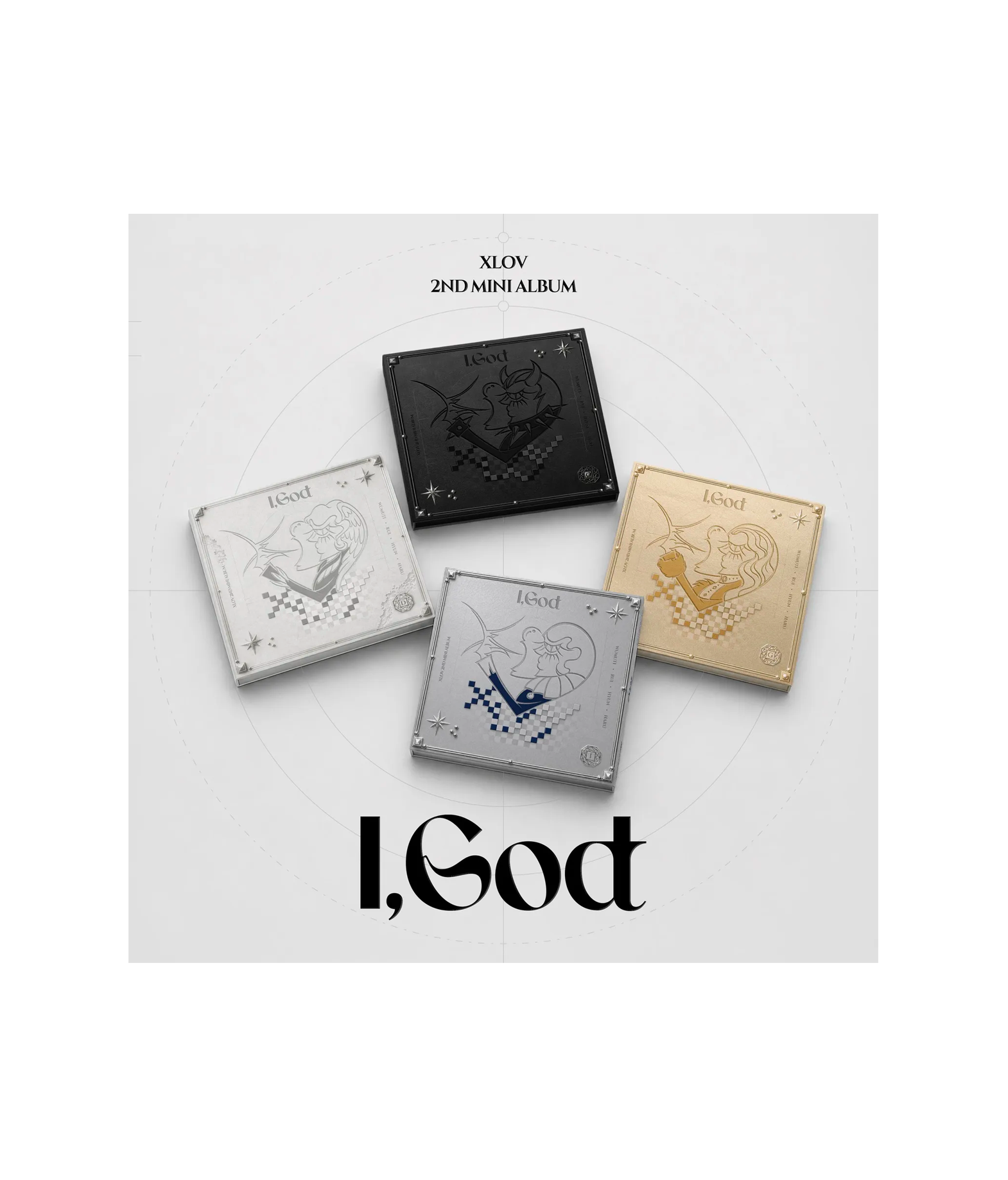 XLOV 2nd Mini Album (I,God)