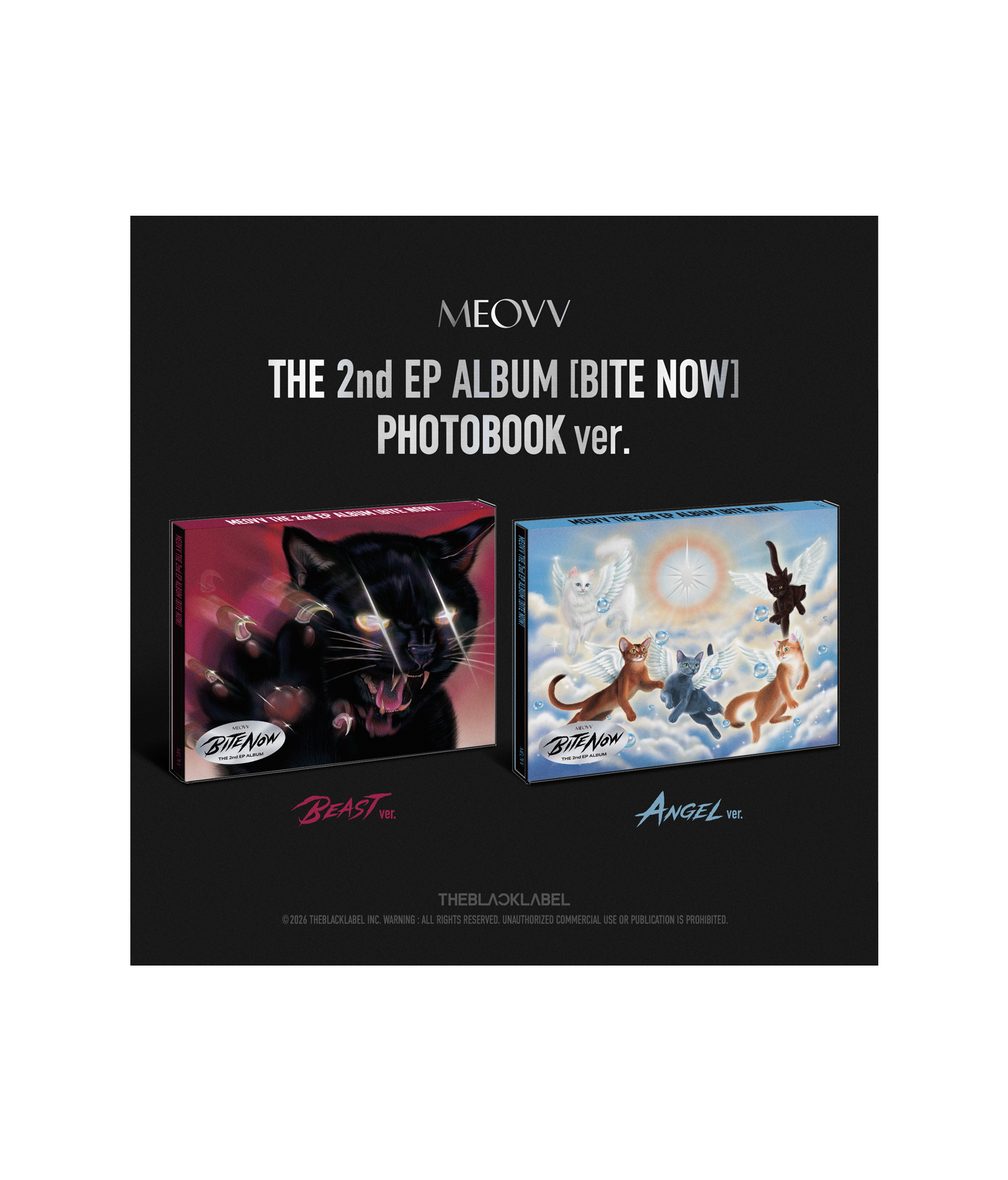 MEOVV The 2nd EP album (Bite now) Photobook ver.