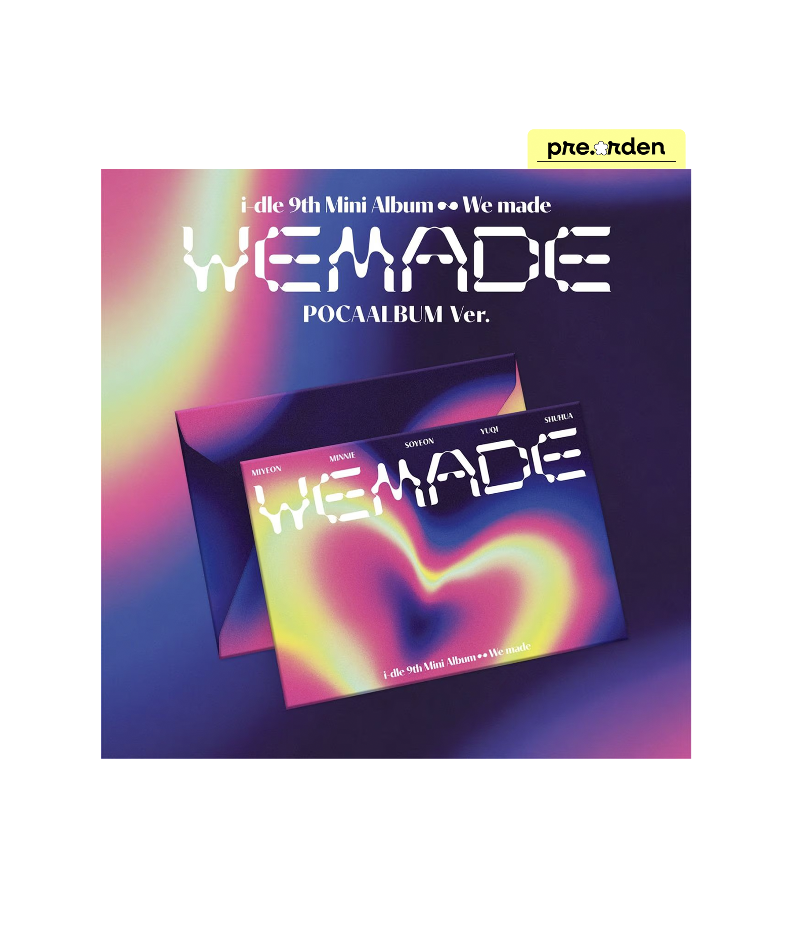i-dle 9th Mini Album We made (Pocaalbum ver.)