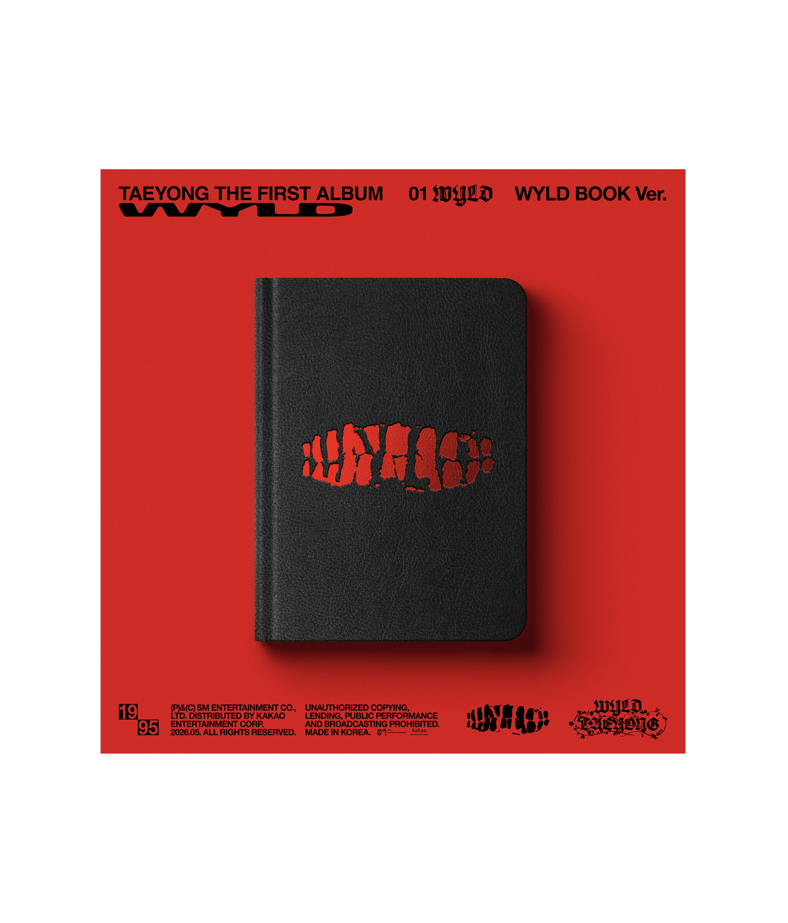 NCT Taeyong 1st Full Album (WYLD Book ver.)