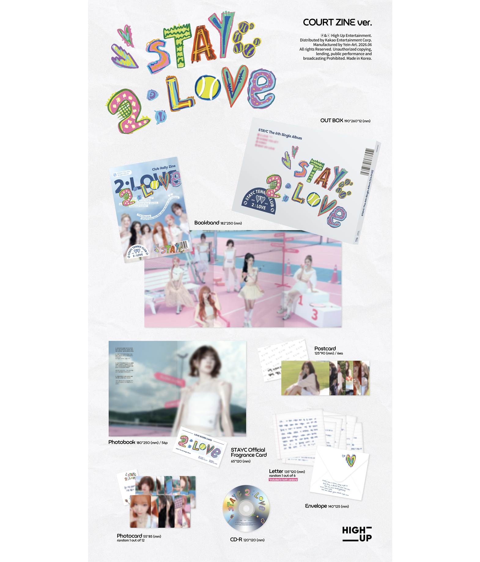 STAYC - 6th Single : 2:LOVE (Random)
