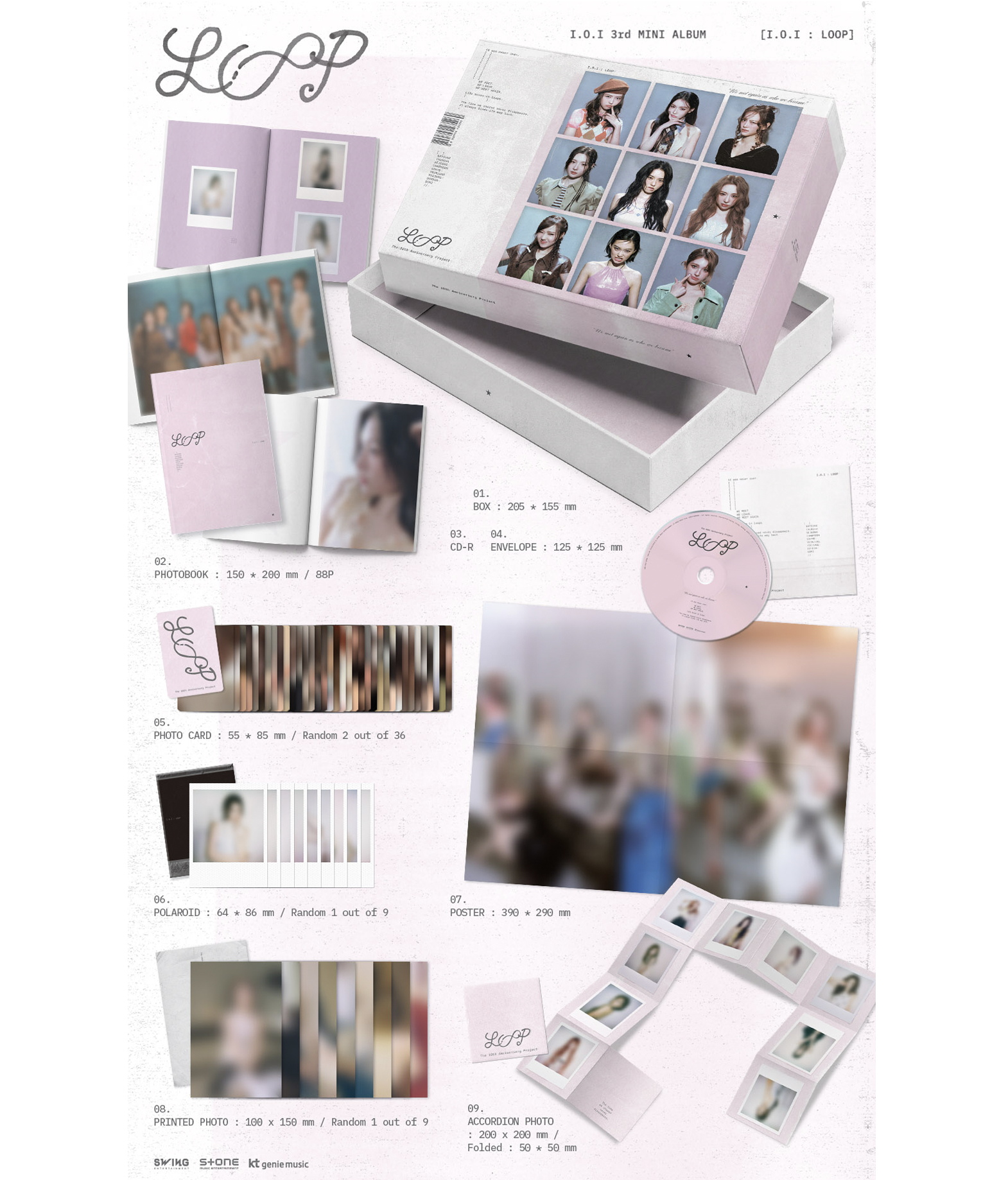 I.O.I 3rd Mini Album (I.O.I: Loop)