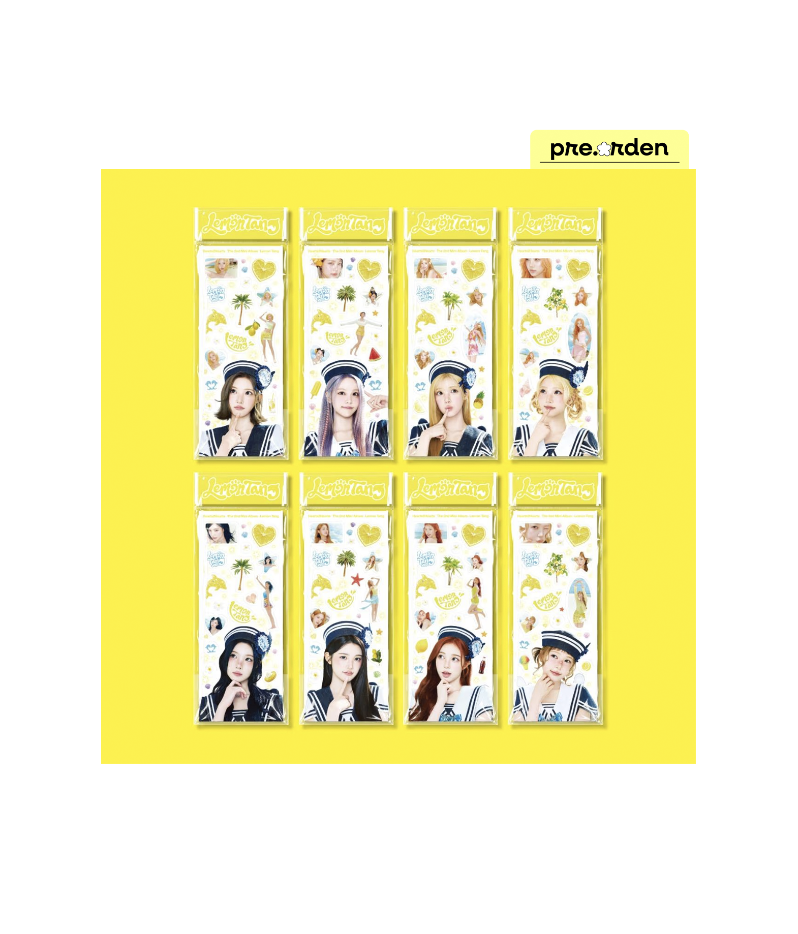 Hearts2hearts - Lemon Tang (Sticker ver.)