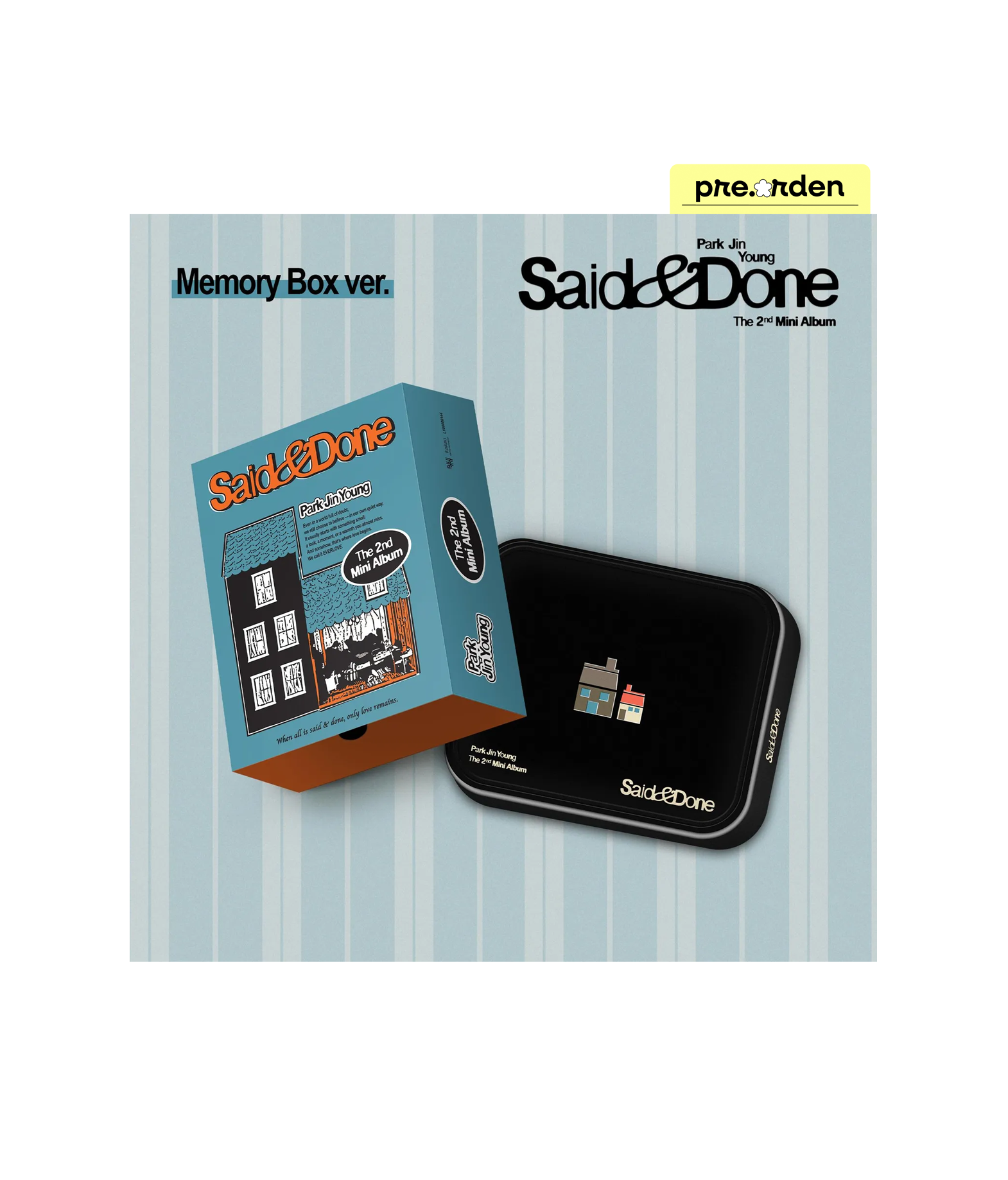 Park Jin Young - Said & Done (Memory Box ver.)