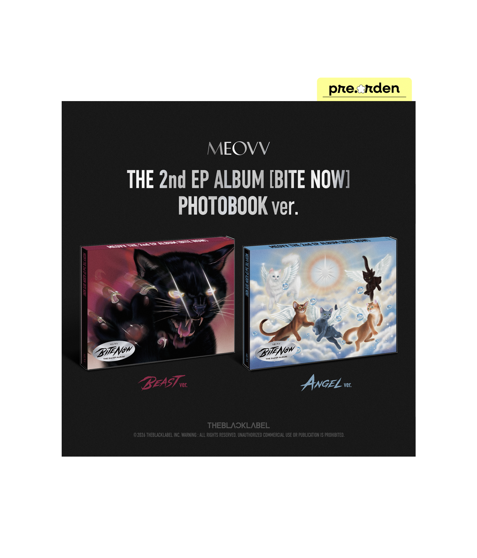 MEOVV The 2nd EP album (Bite now) Photobook ver.