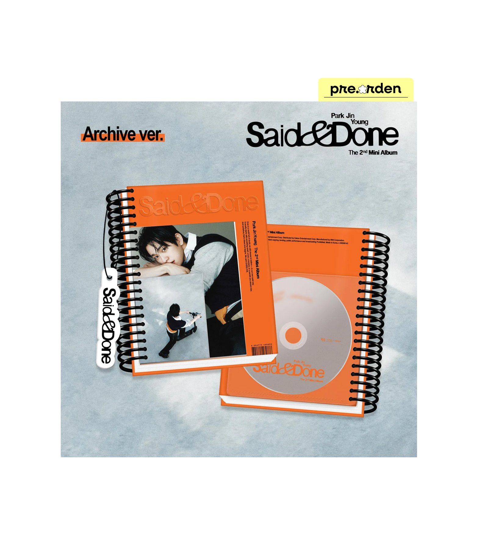 Park Jin Young - Said & Done (Archive ver.)