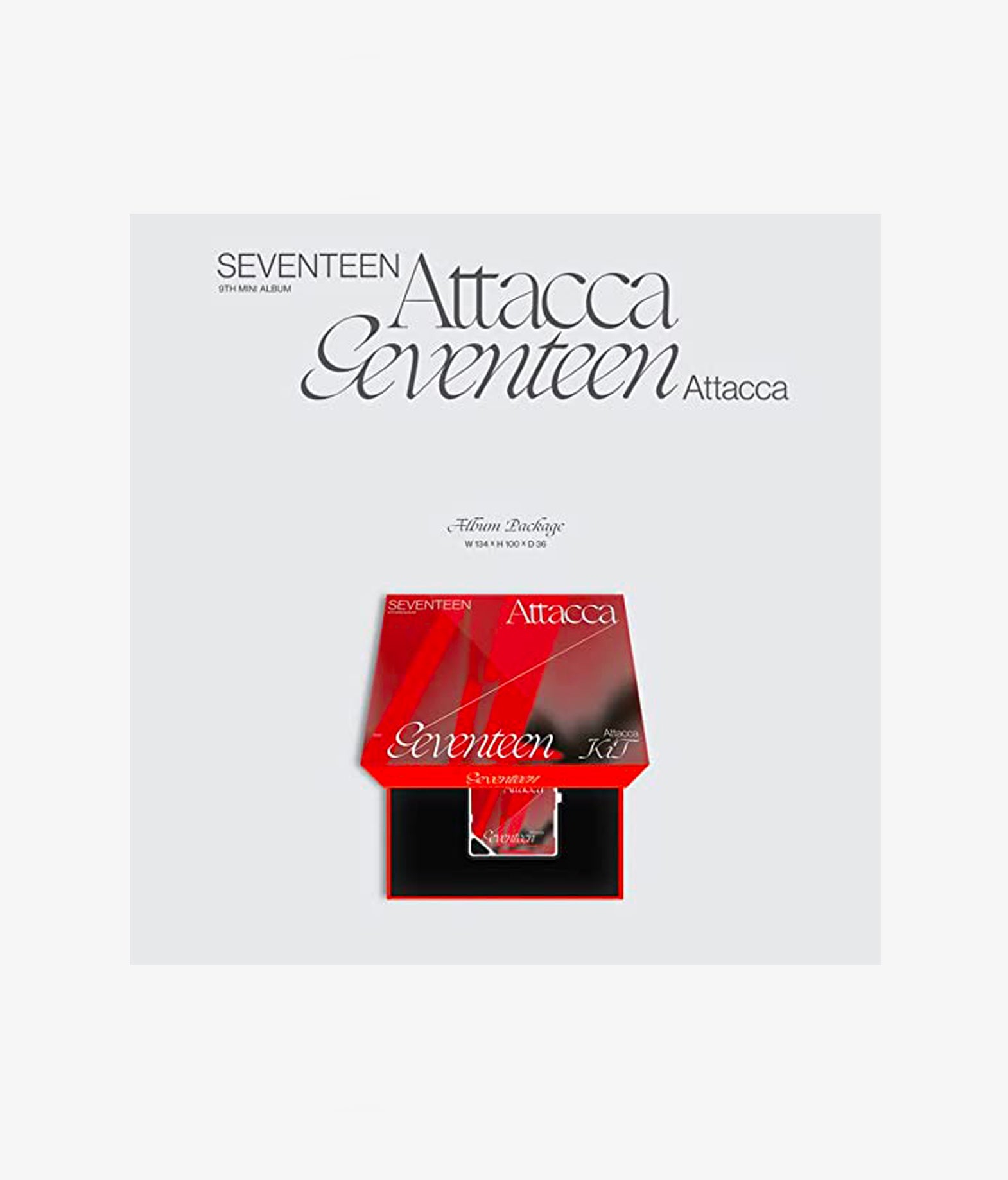 Seventeen - Attacca Kit Album
