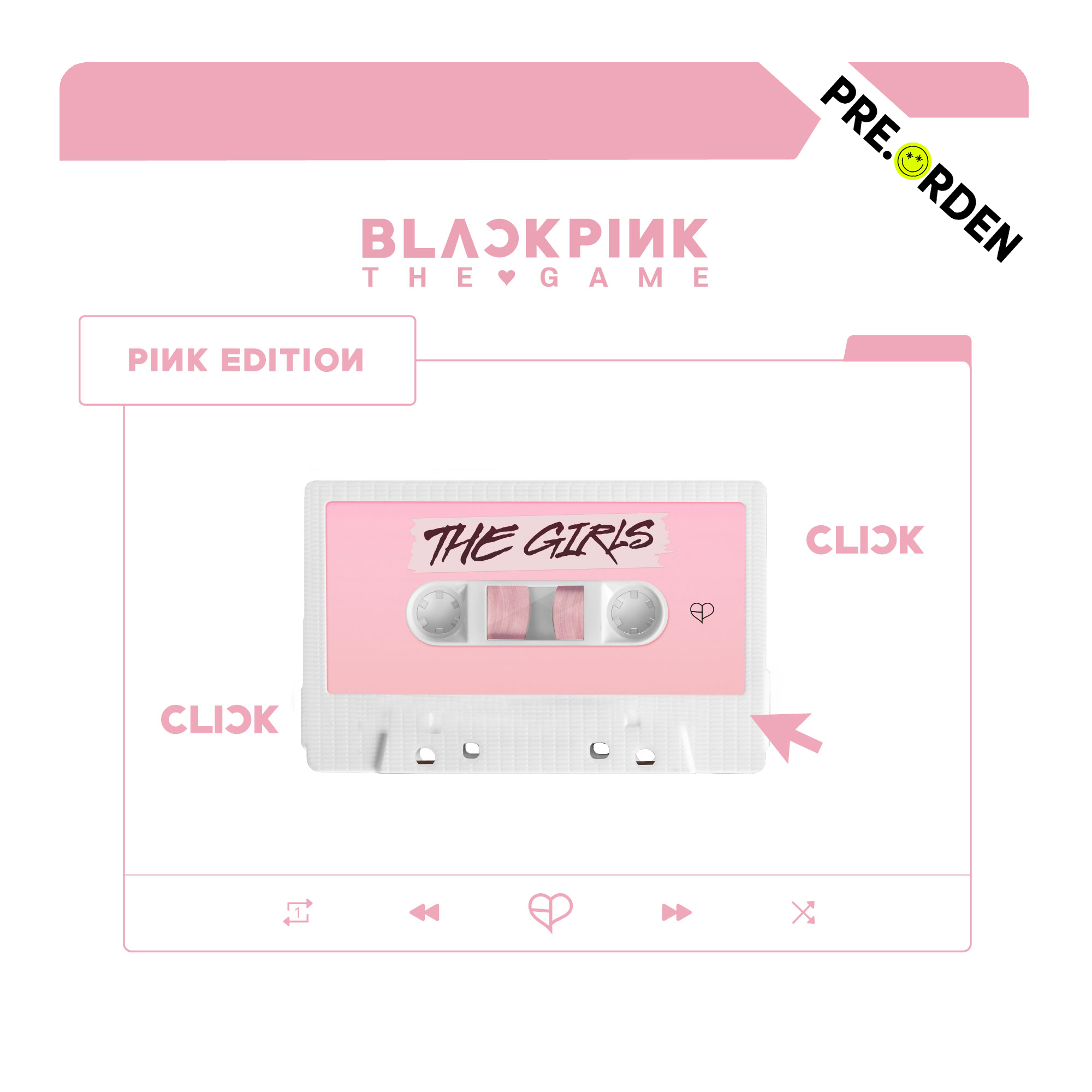 BLACKPINK - OST [The Girls] Reve Pink ver. (Limited Edition)