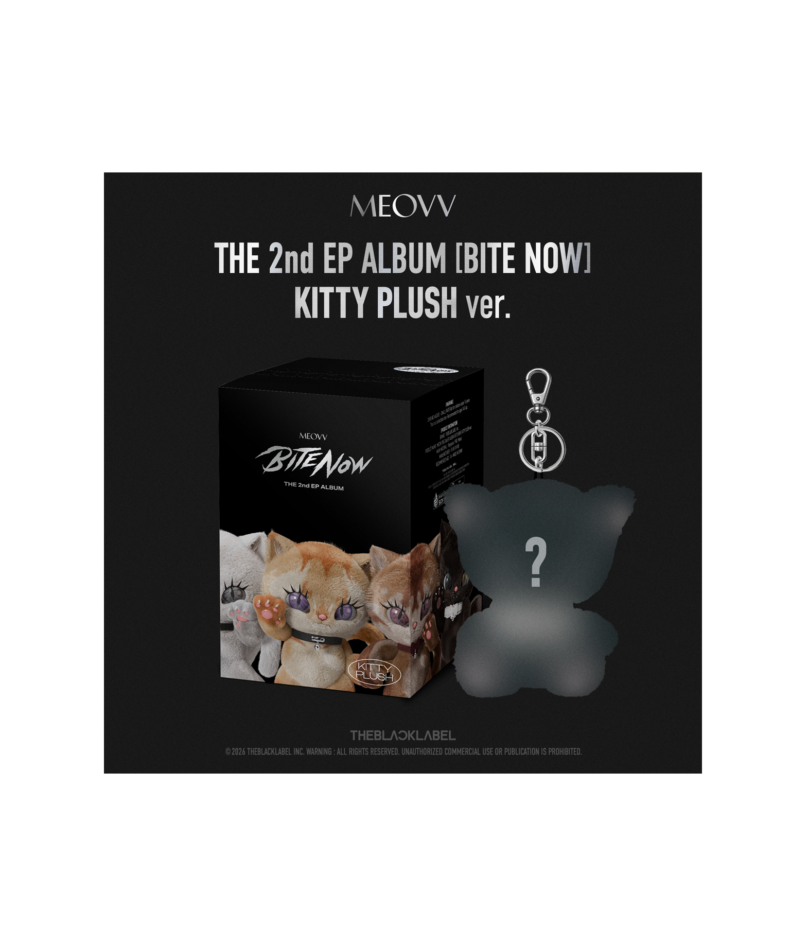 MEOVV The 2nd EP album (Bite now) Kitty plush ver.