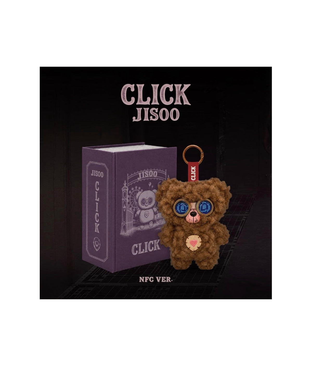 Jisoo Single Album [CLICK] Baby Bear NFC