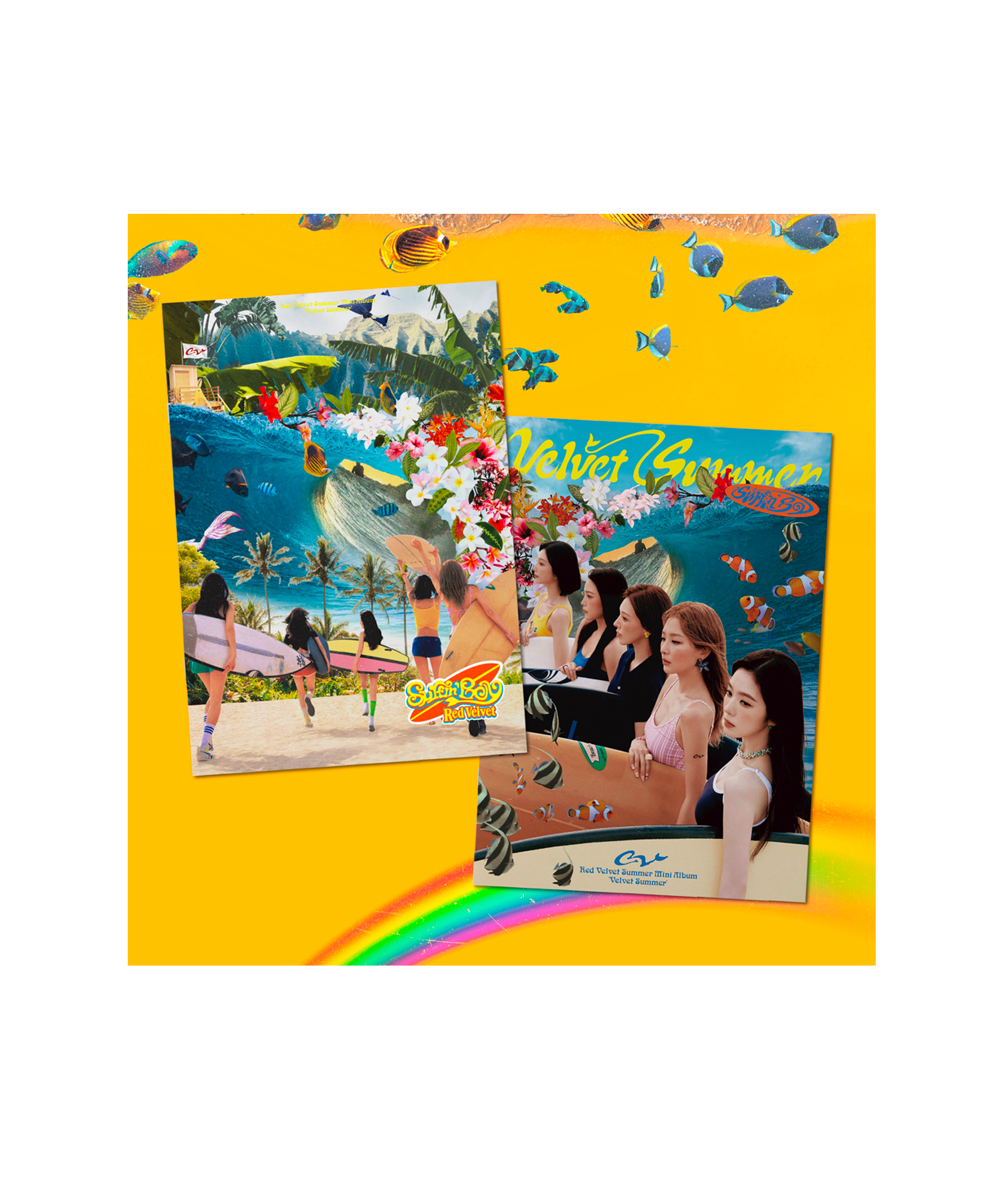 Red Velvet Summer Mini Album Velvet Summer (Big Wave ver.)