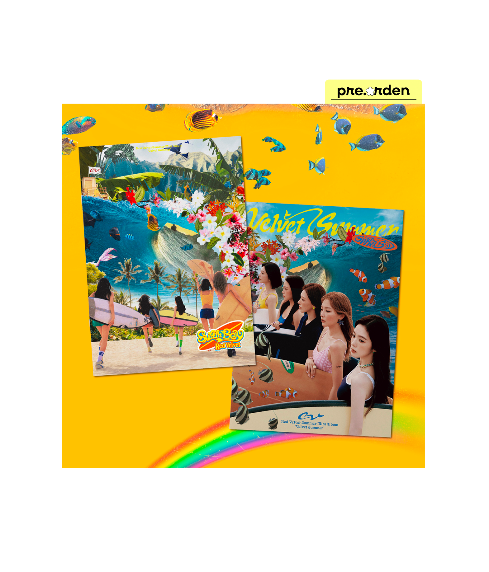 Red Velvet Summer Mini Album Velvet Summer (Big Wave ver.)
