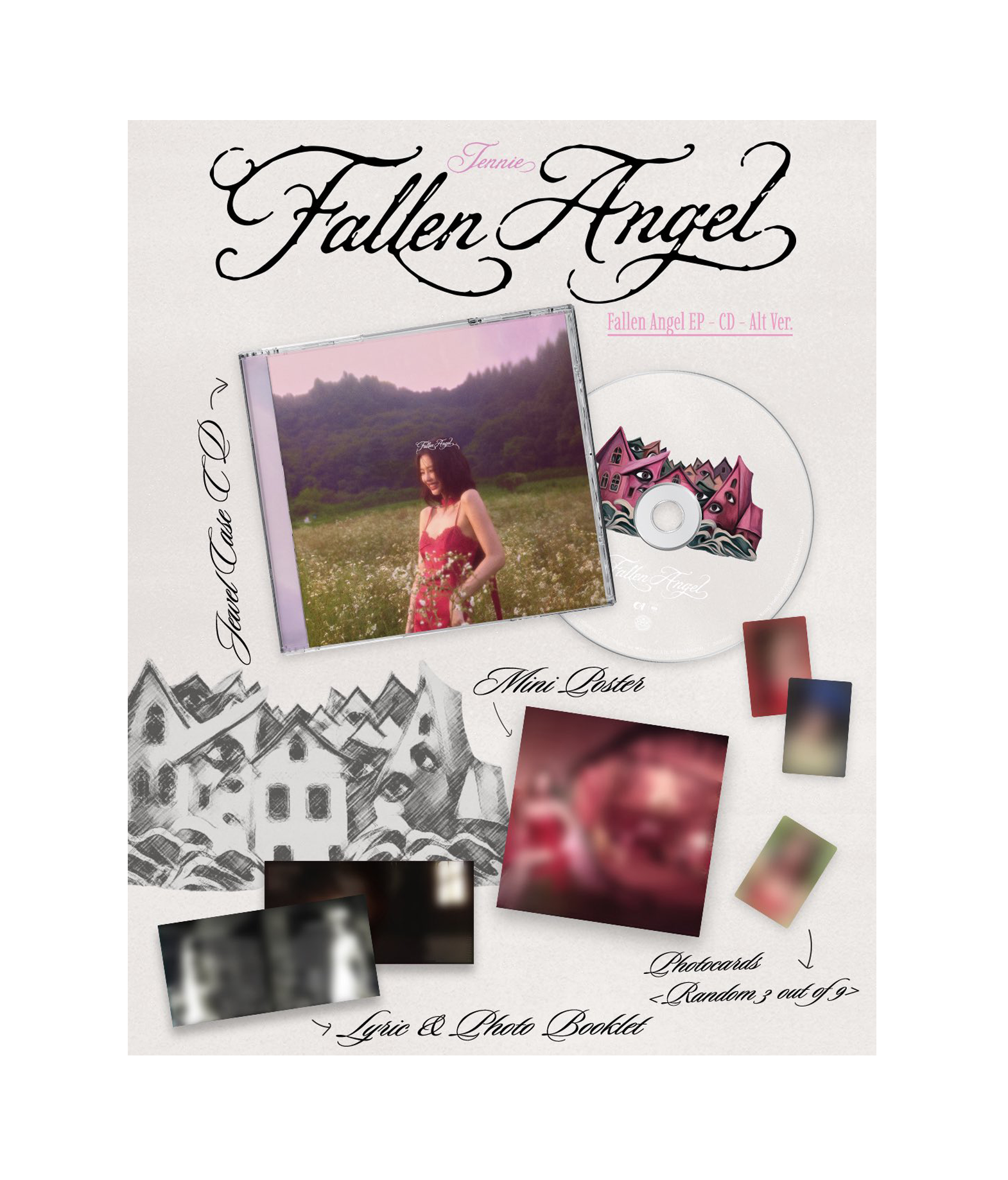 Jennie - Physical EP ‘Fallen Angel’