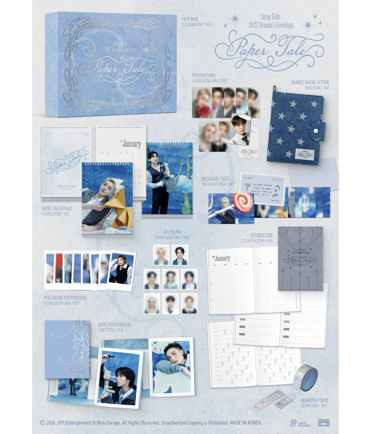 Stray Kids 2027 Season's Greetings [Paper Tale]