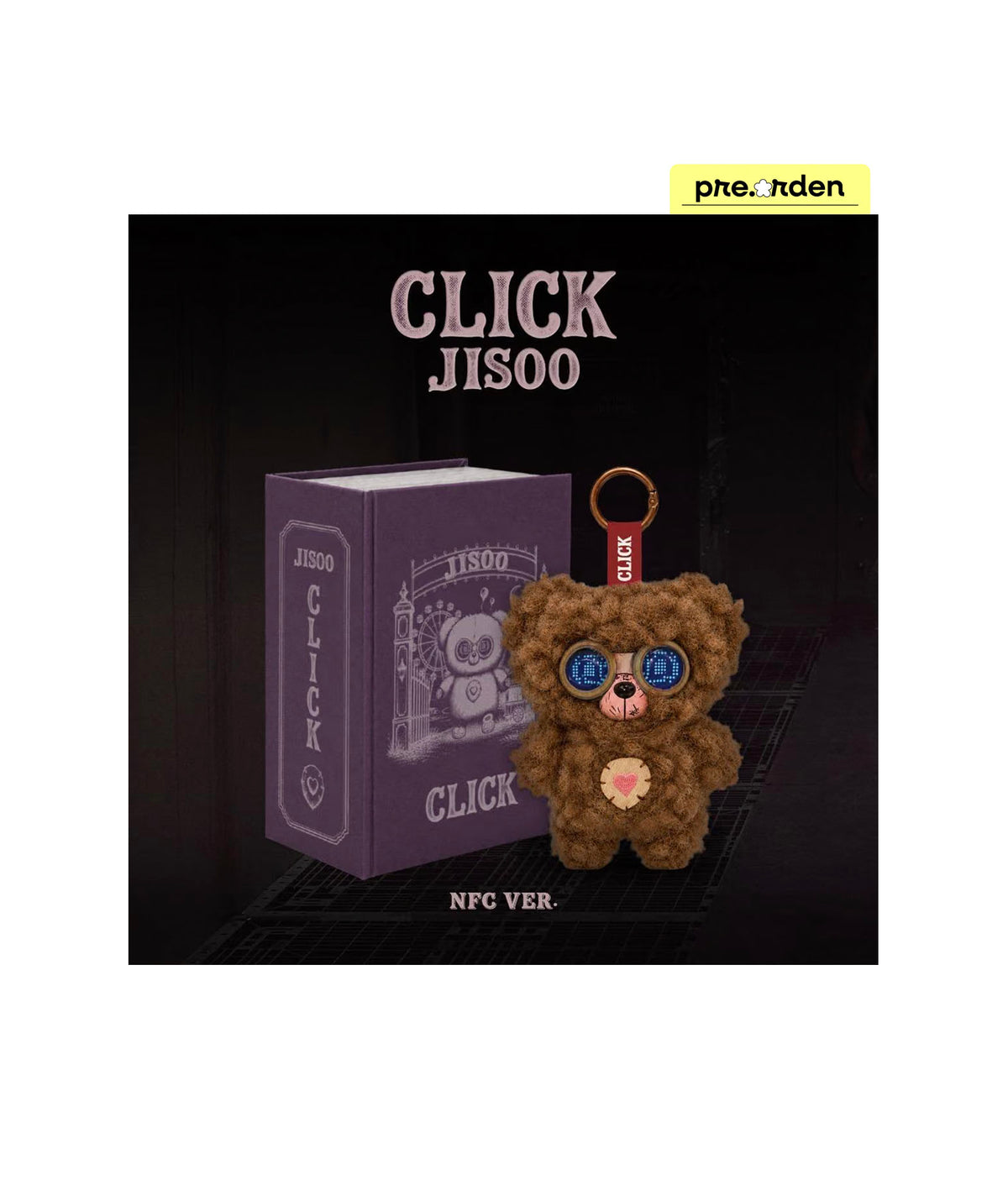 Jisoo Single Album [CLICK] Baby Bear NFC