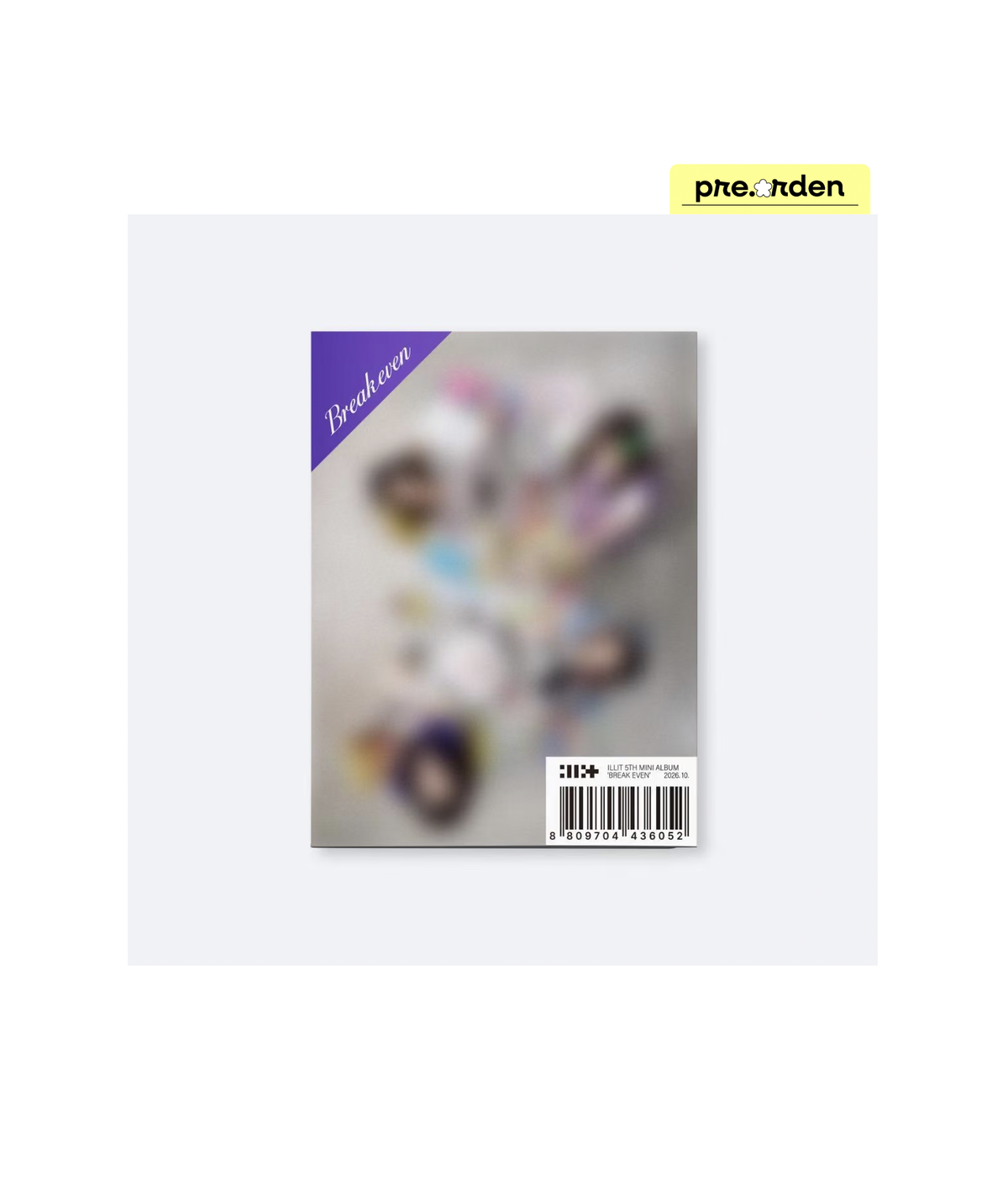Illit - Break even (weverse album ver.)