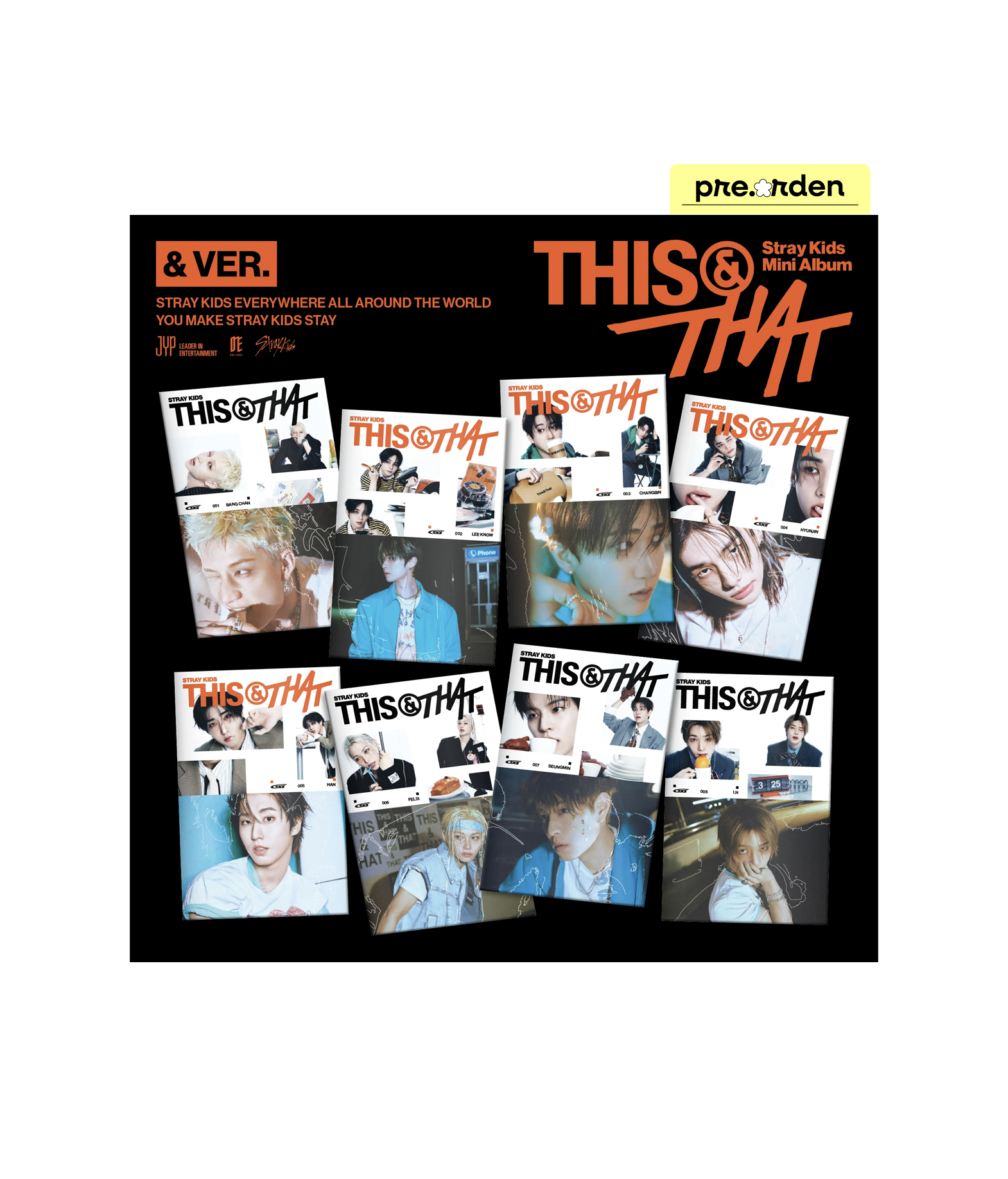 Stray Kids Mini Album 'THIS & THAT' (& ver.)