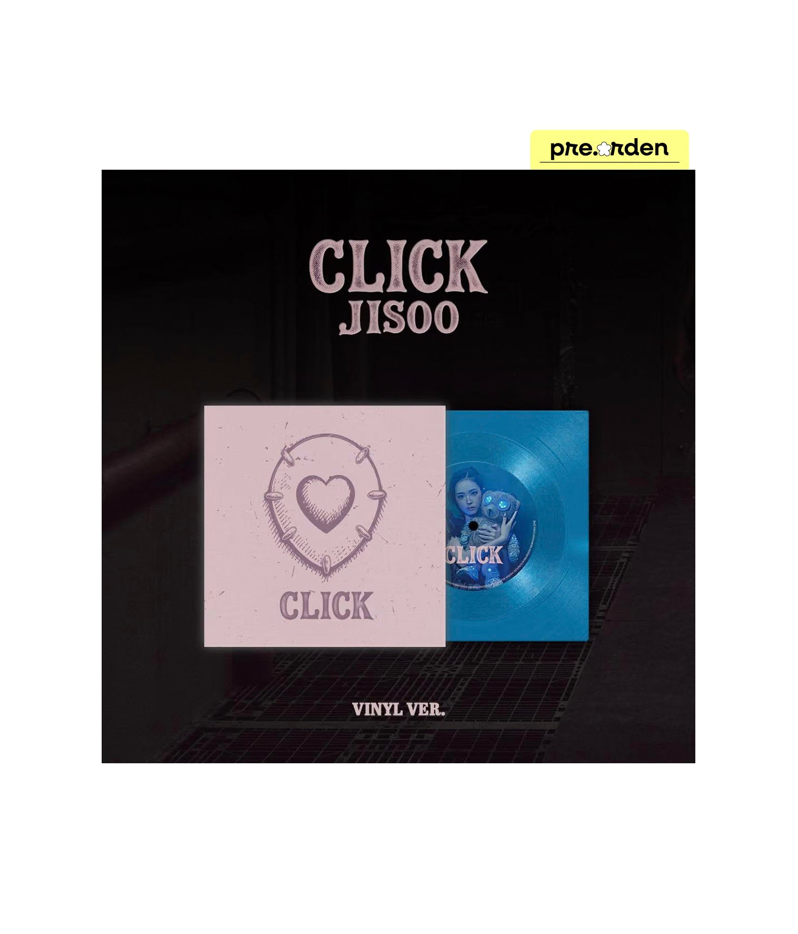 Jisoo Single Album [CLICK] Vinyl