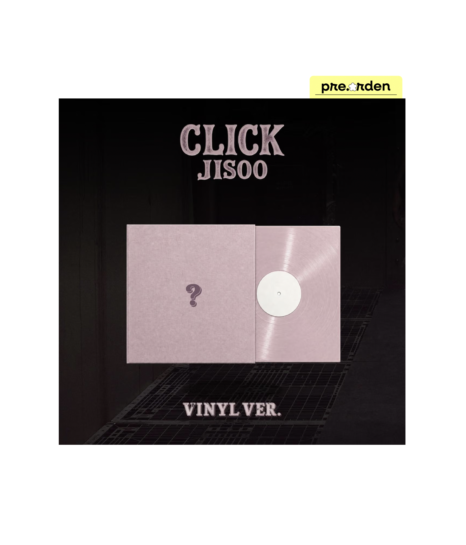Jisoo Single Album [CLICK] Vinyl