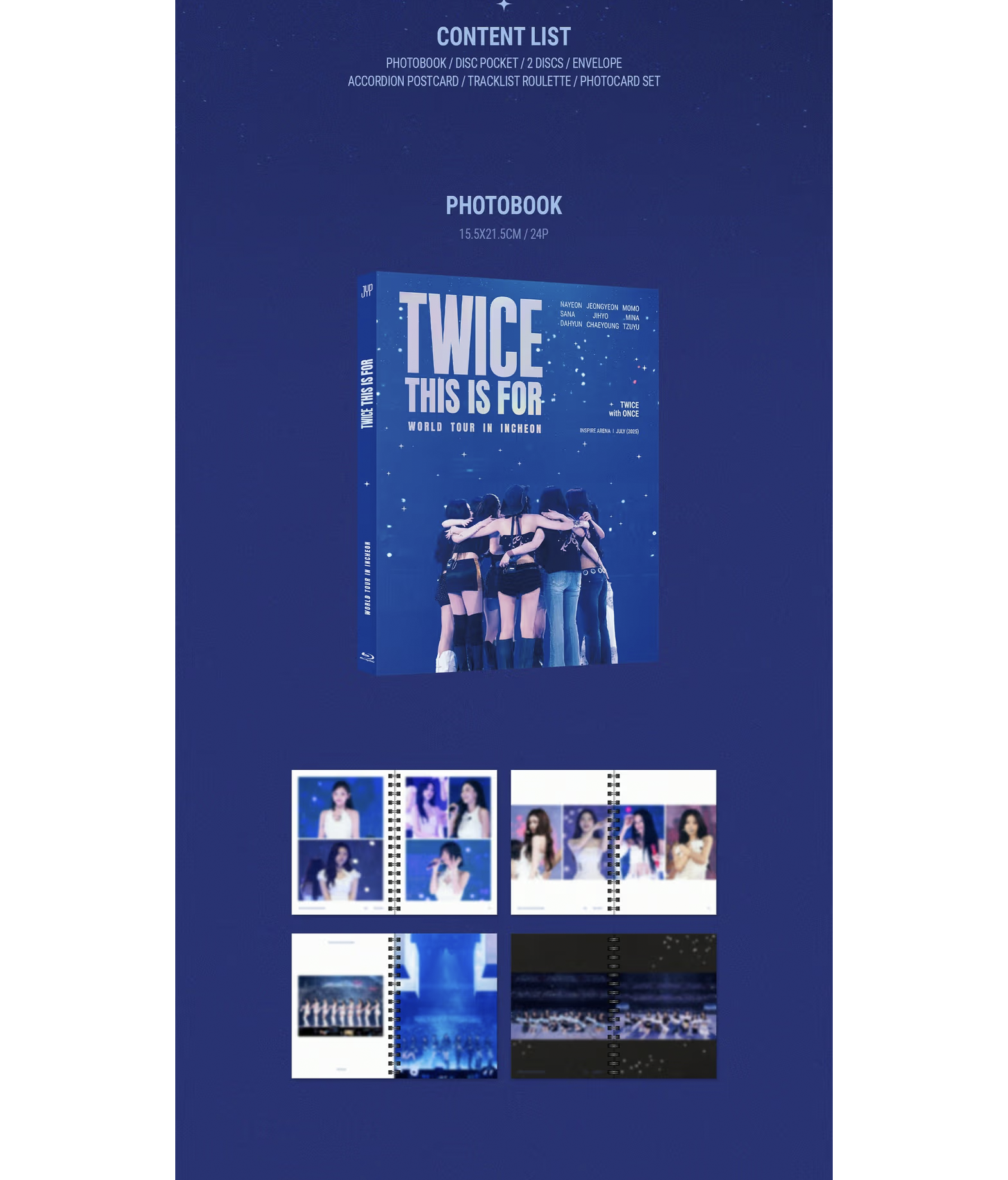 Twice - This Is For World Tour In Incheon BLURAY