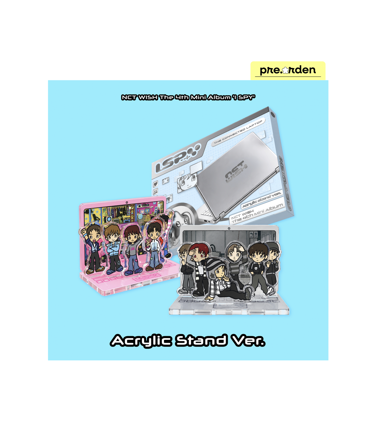 NCT Wish 4th Mini Album I SPY Acrylic Stand ver.