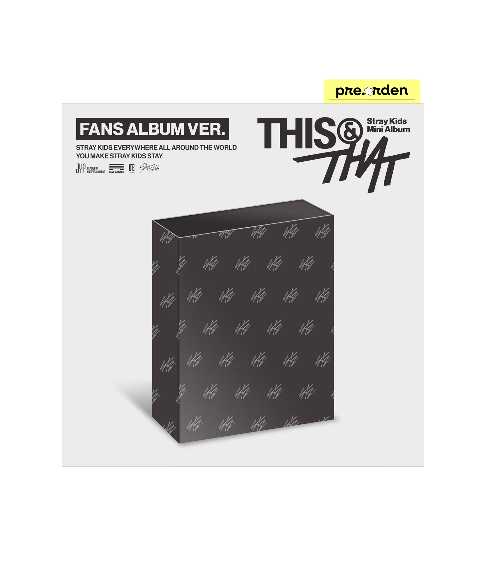Stray Kids Mini Album 'THIS & THAT' (Fans Album ver.)