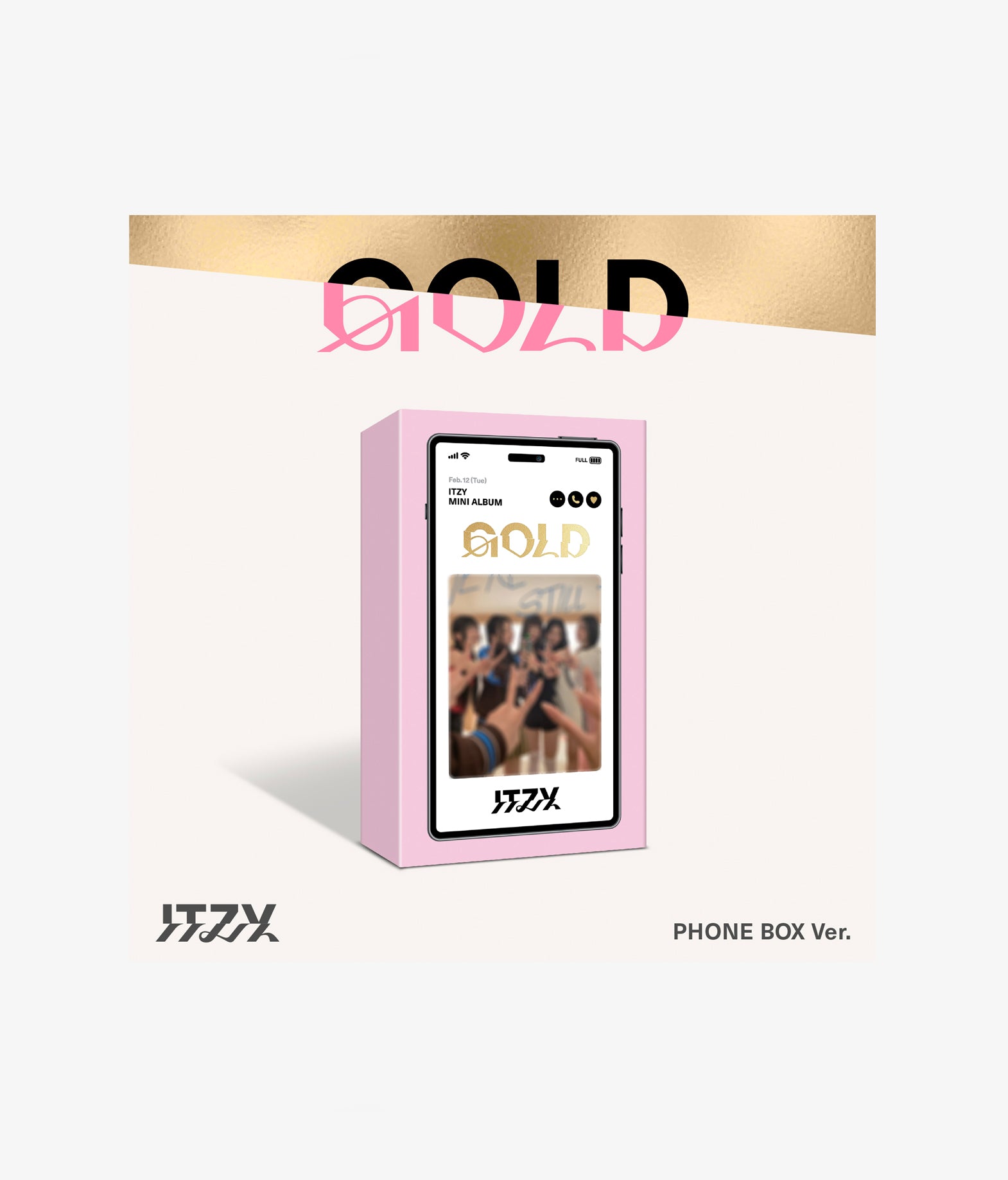 ITZY - Gold (Phone Box ver.)