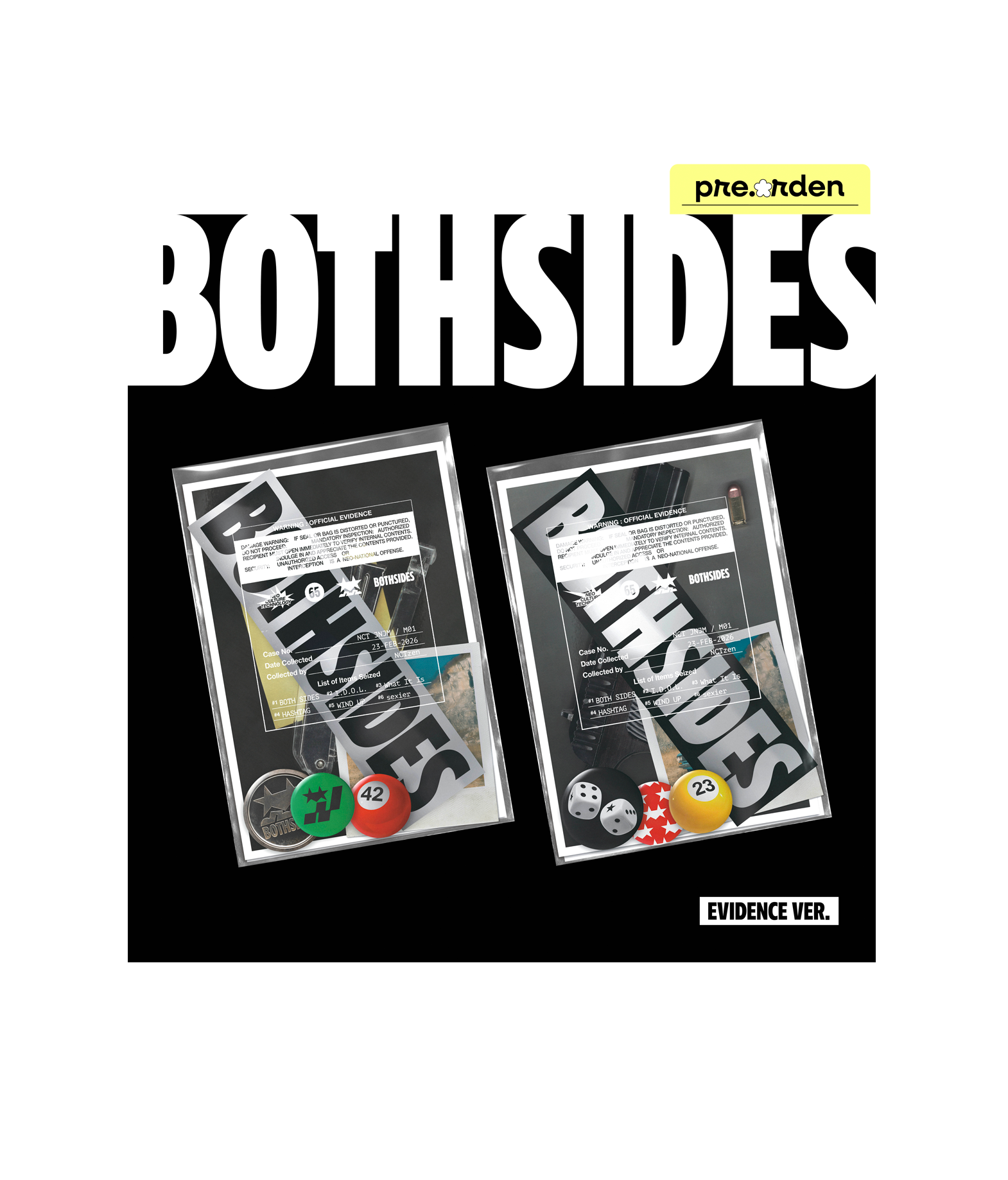 NCT JNJM - Both Sides (Evidence ver.) Smart Album