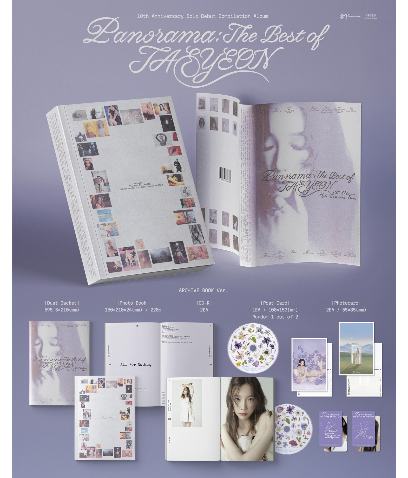 Taeyeon - Panorama: The Best of Taeyeon (Archive Book ver.)