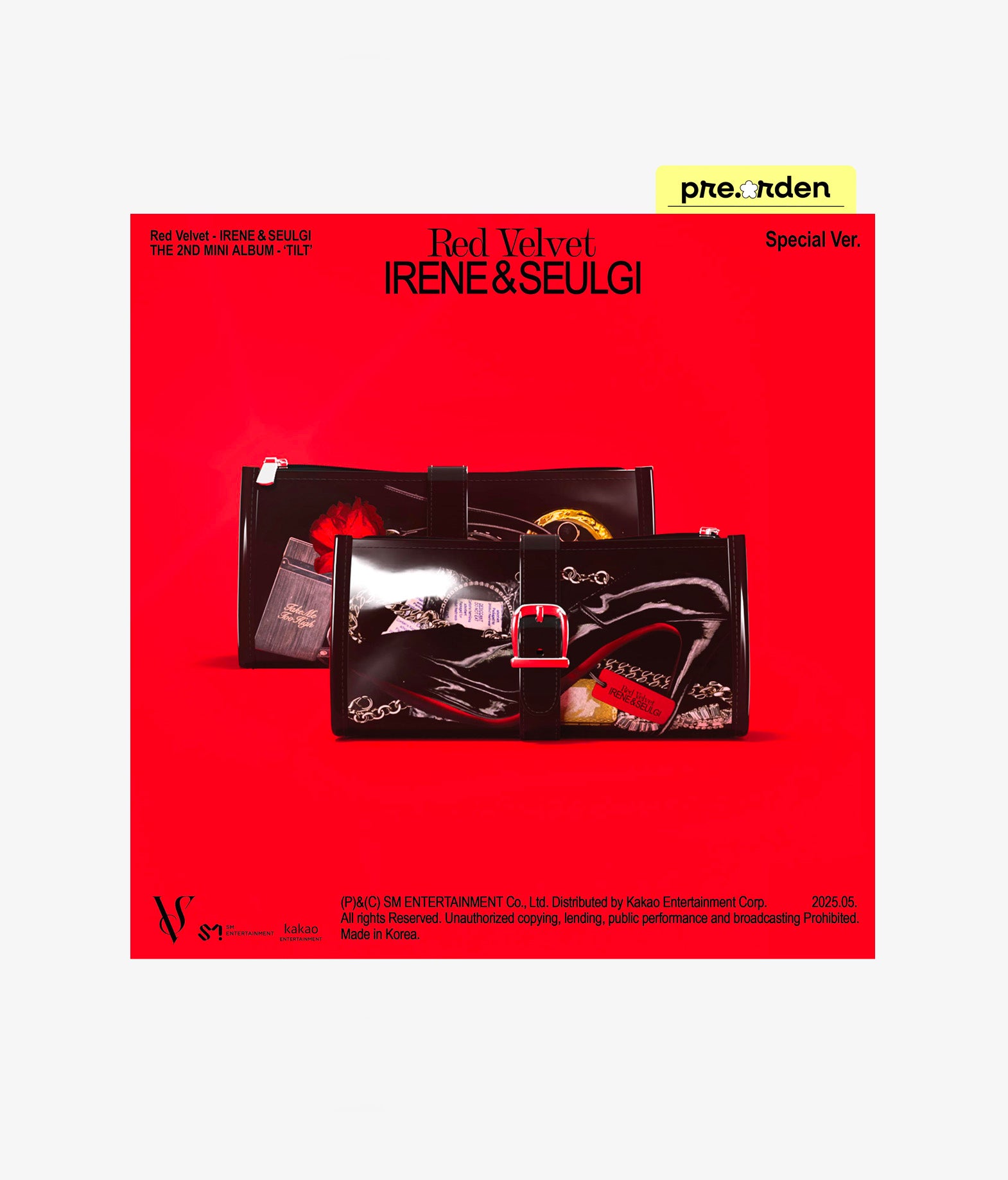 Irene&Seulgi - TILT (Bag ver.) Limited Edition