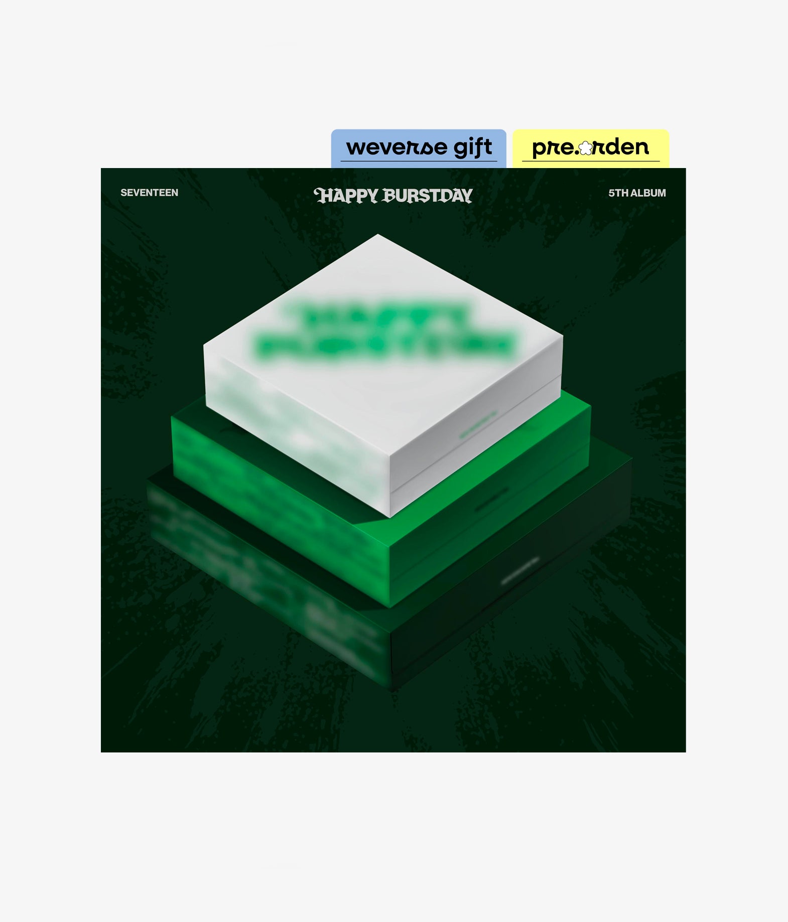 Seventeen - Happy Burstday (Random ver.) + Weverse gift