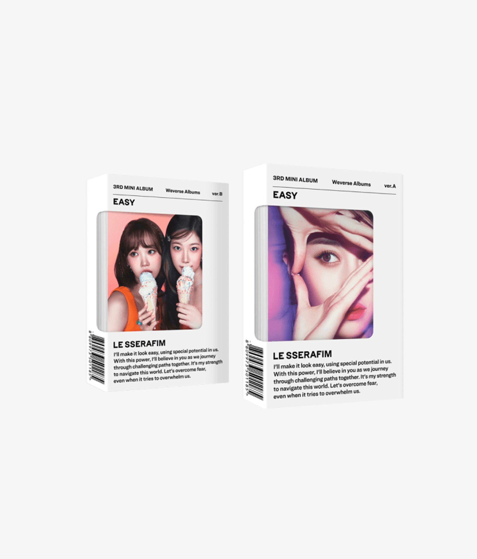 LE SSERAFIM - easy (Weverse ver.)