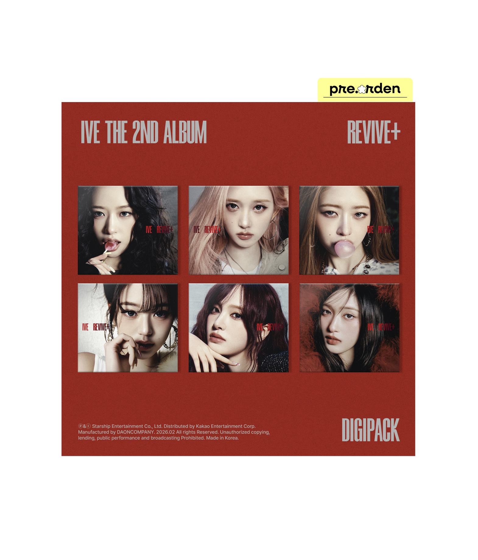 IVE - The 2nd Album REVIVE+ (Digipack ver.)