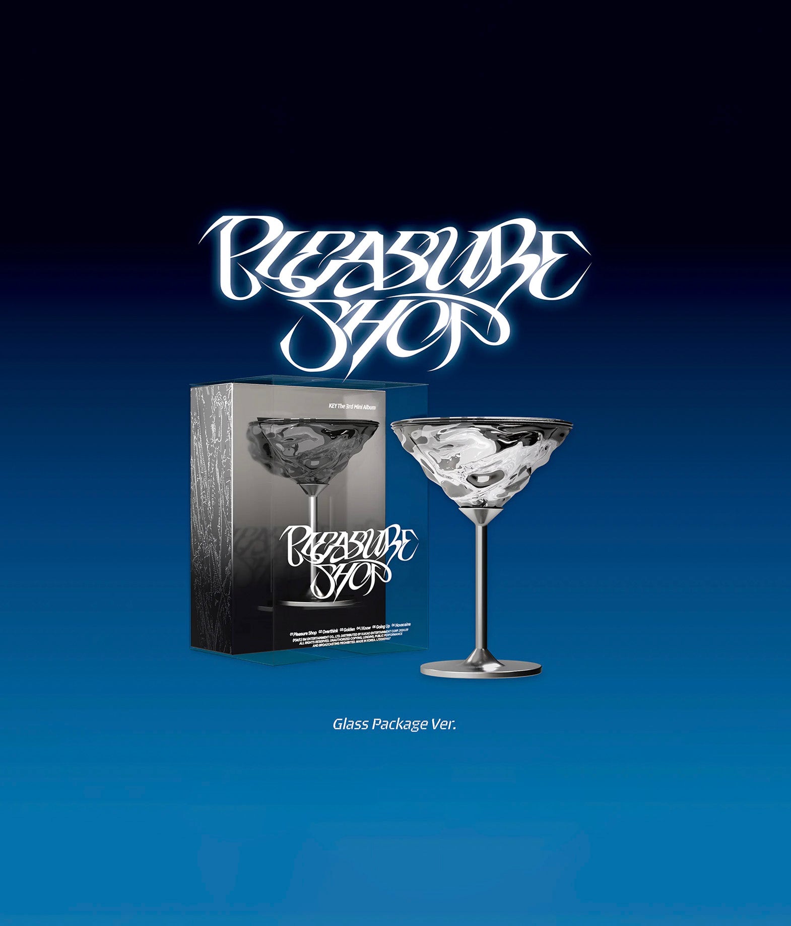 SHINee - Key: Pleasure Shop (Glass package ver.)