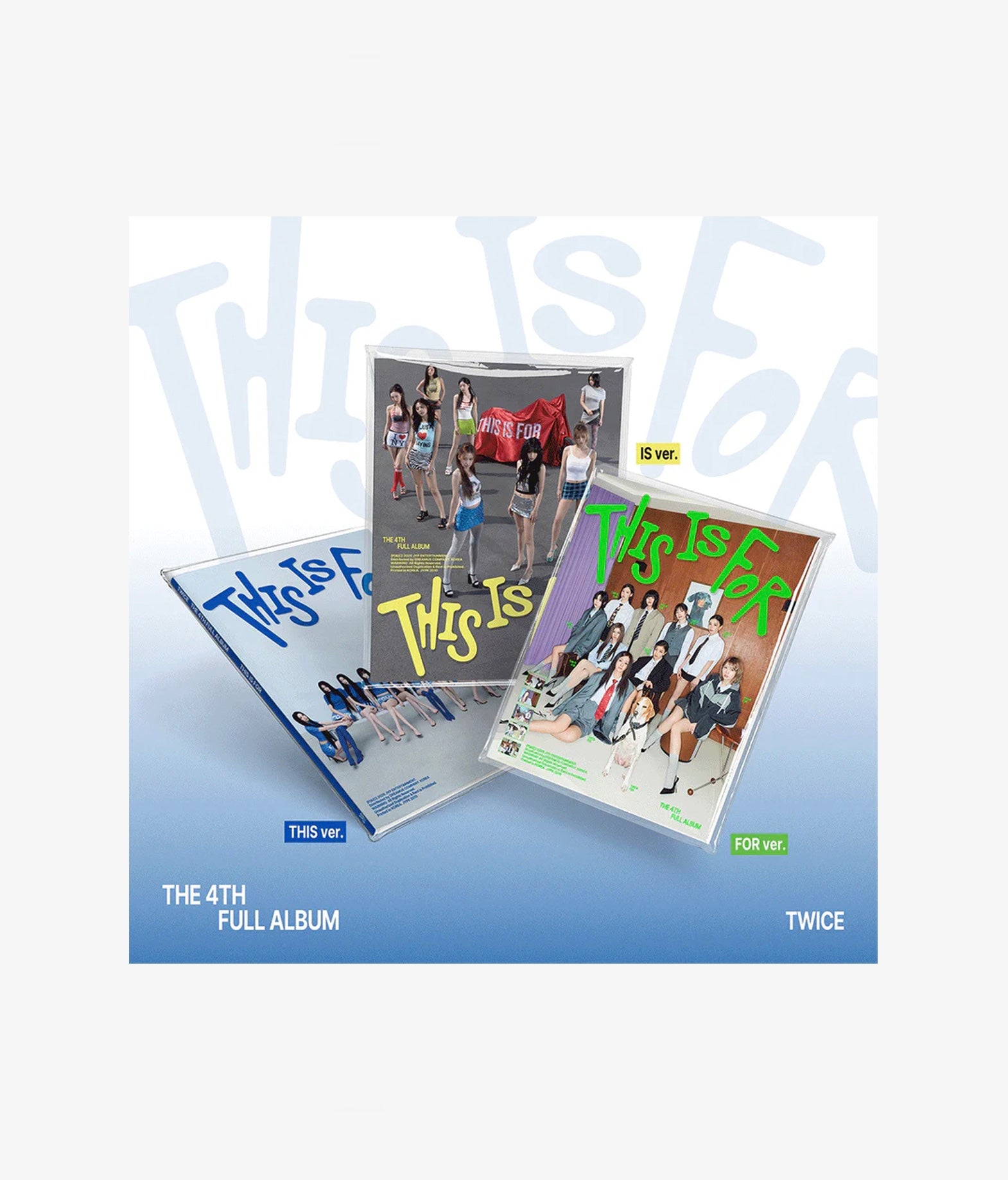 Twice - This is Four (Fans Gift) Set de 3 versiones