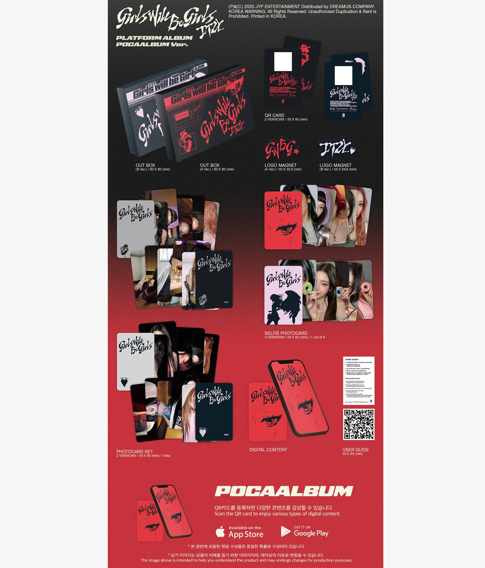 ITZY - Girls Will Be Girls (Pocaalbum ver.)
