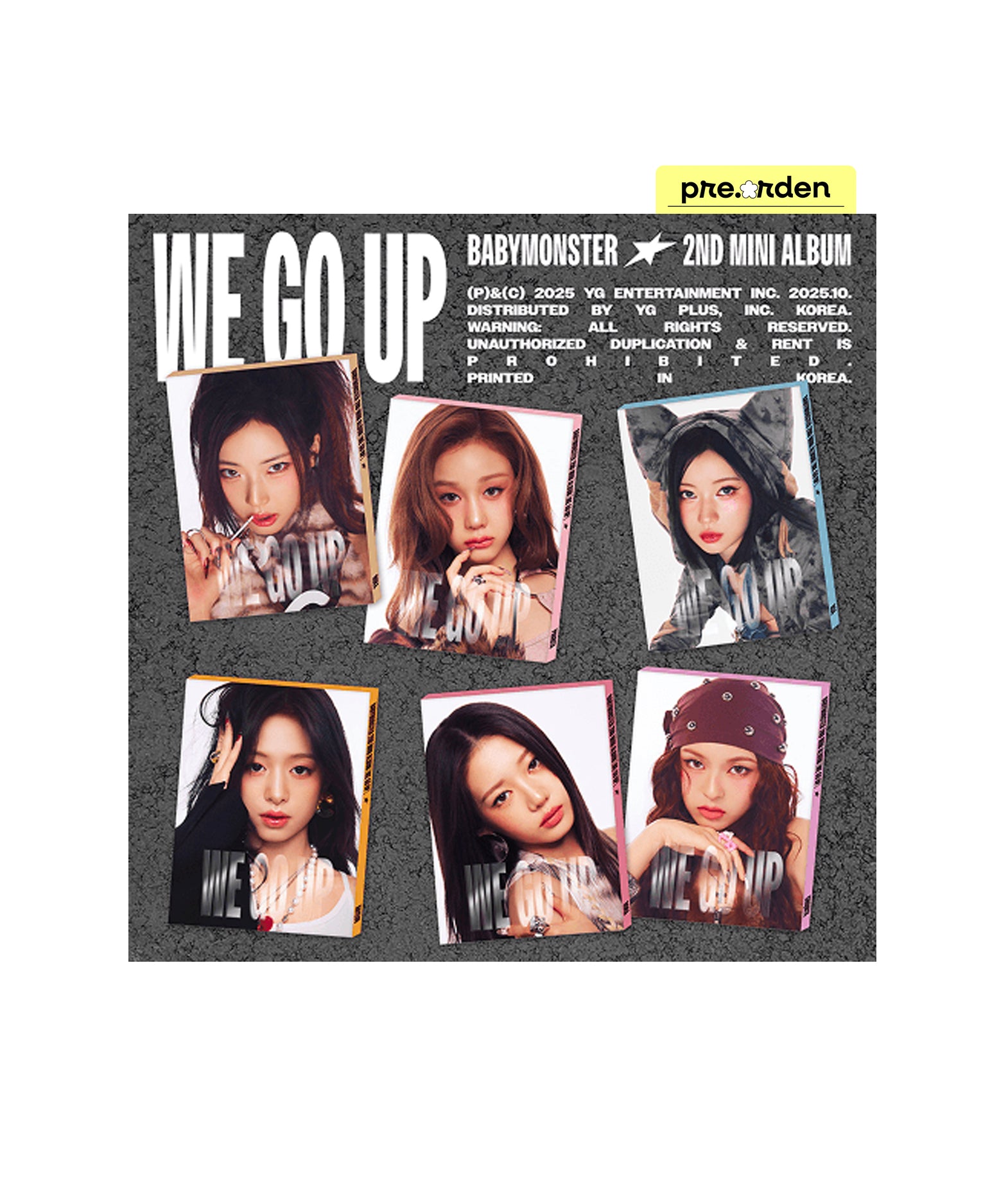 Babymonster - We go up (Pattern ver.)