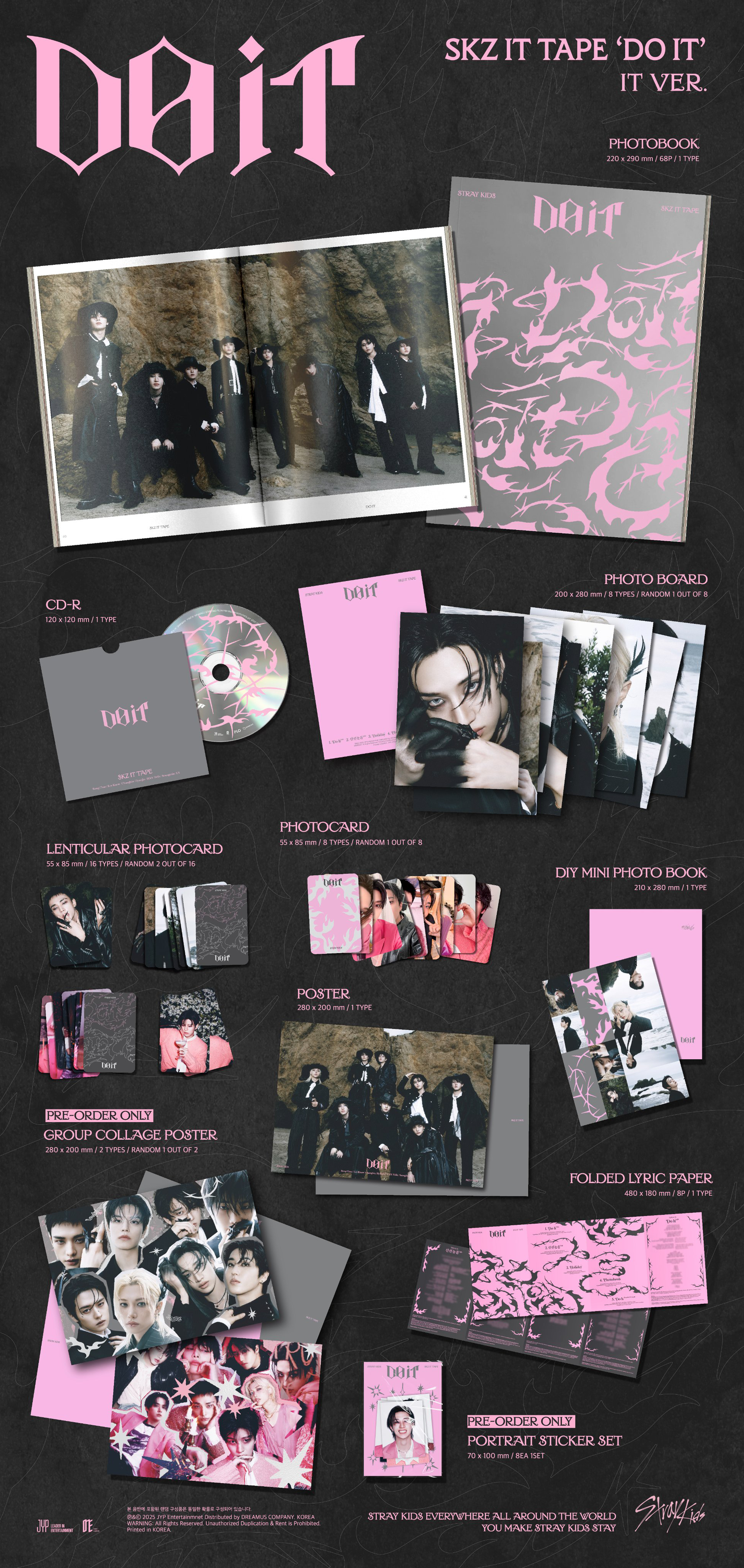 Stray Kids - SKZ IT TAPE [DO IT] (IT ver.)