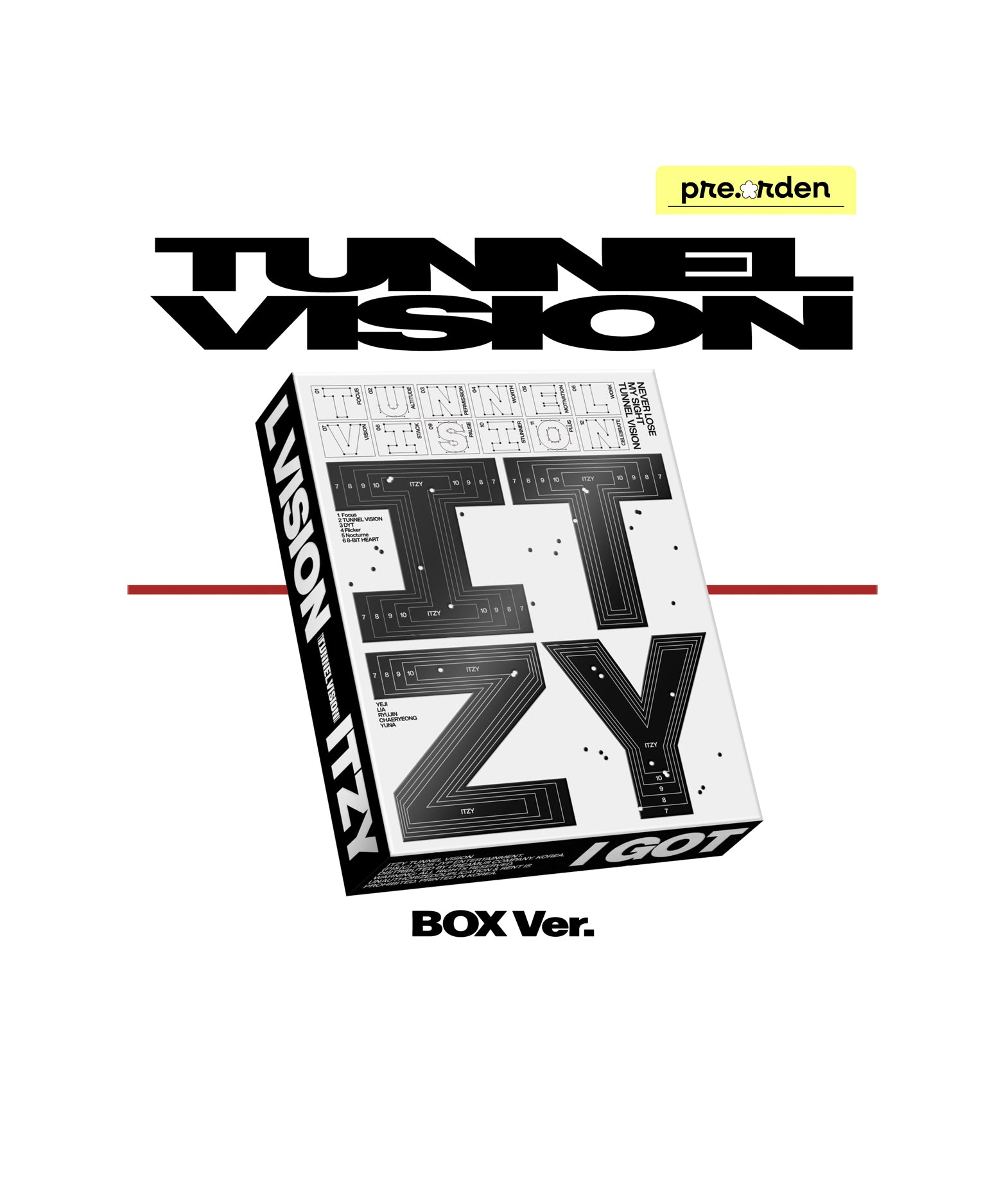 ITZY - TUNNEL VISION (Box Ver.)