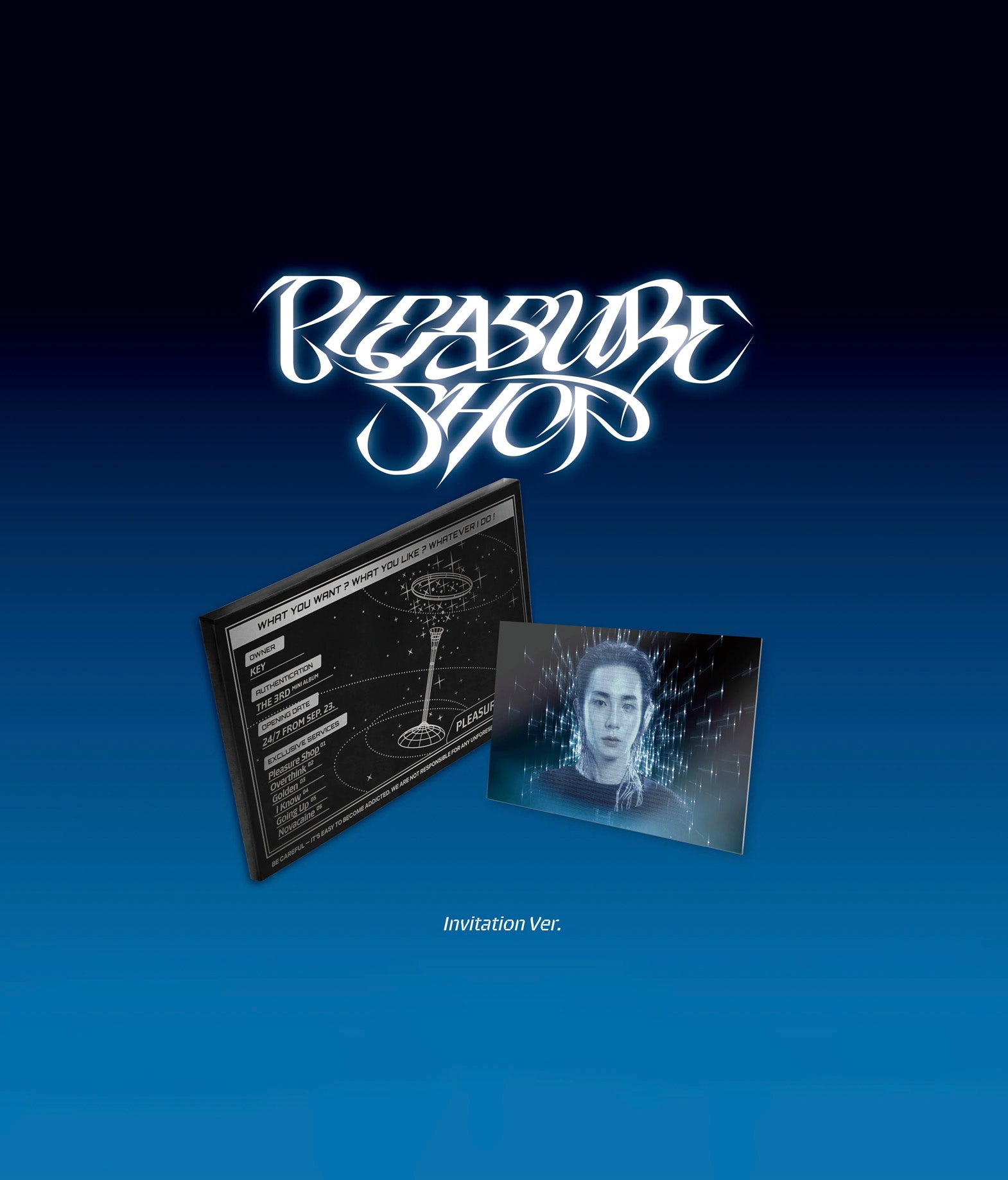 SHINee - Key: Pleasure Shop (Invitation ver.)